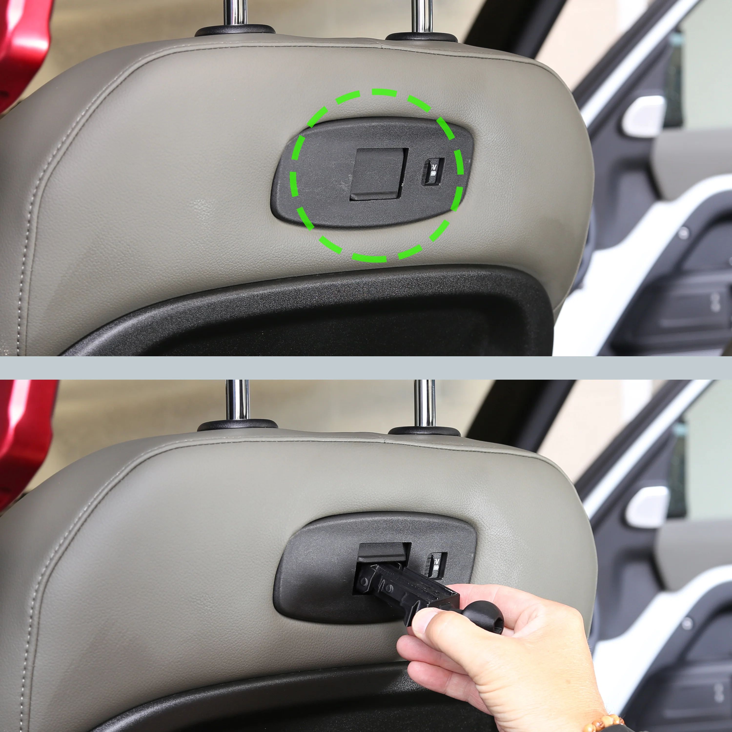 Click and Go to 1" ball head seat adapter for Land Rover Defender L663 - Image 5