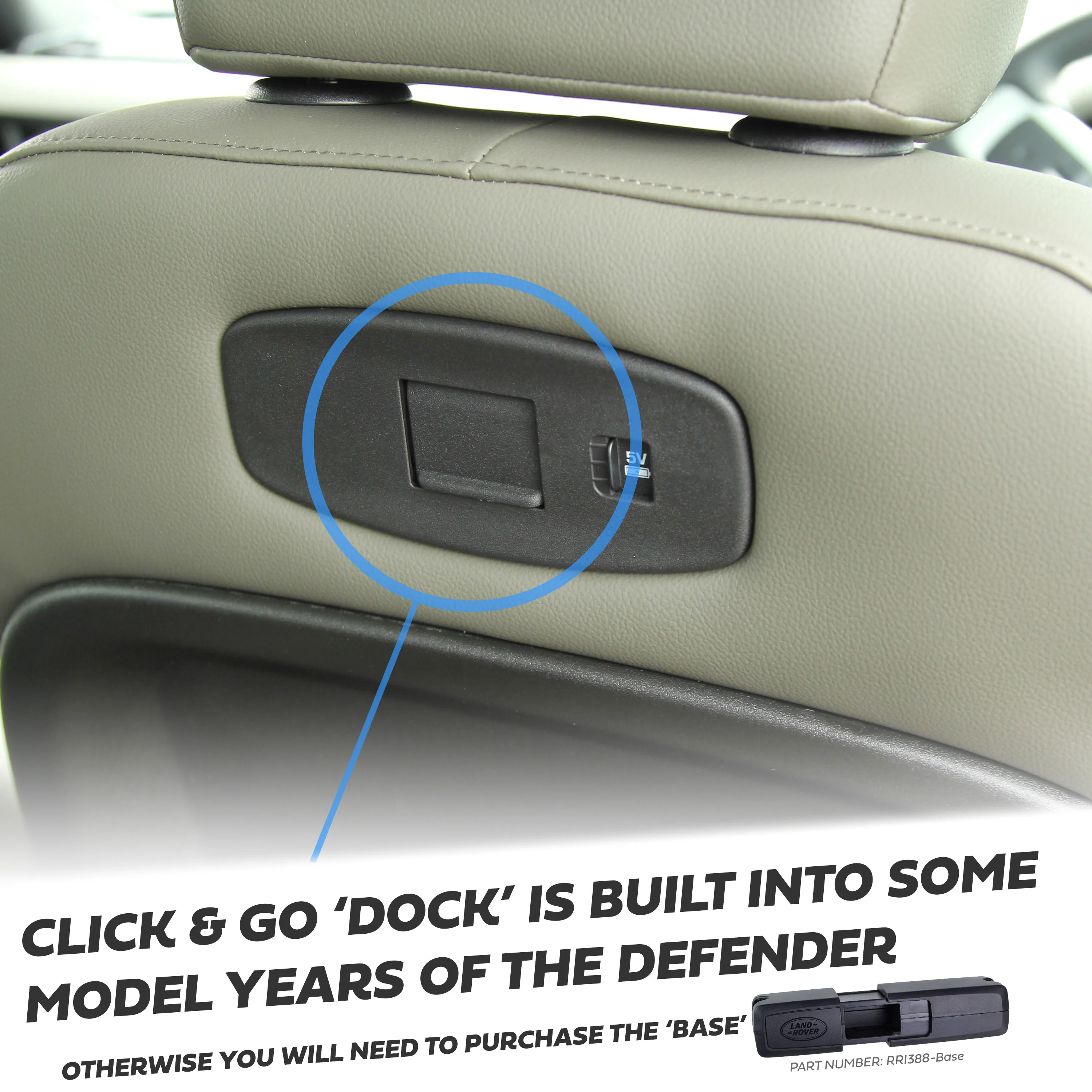 Click+Go Base for Land Rover Defender L663 - Image 3