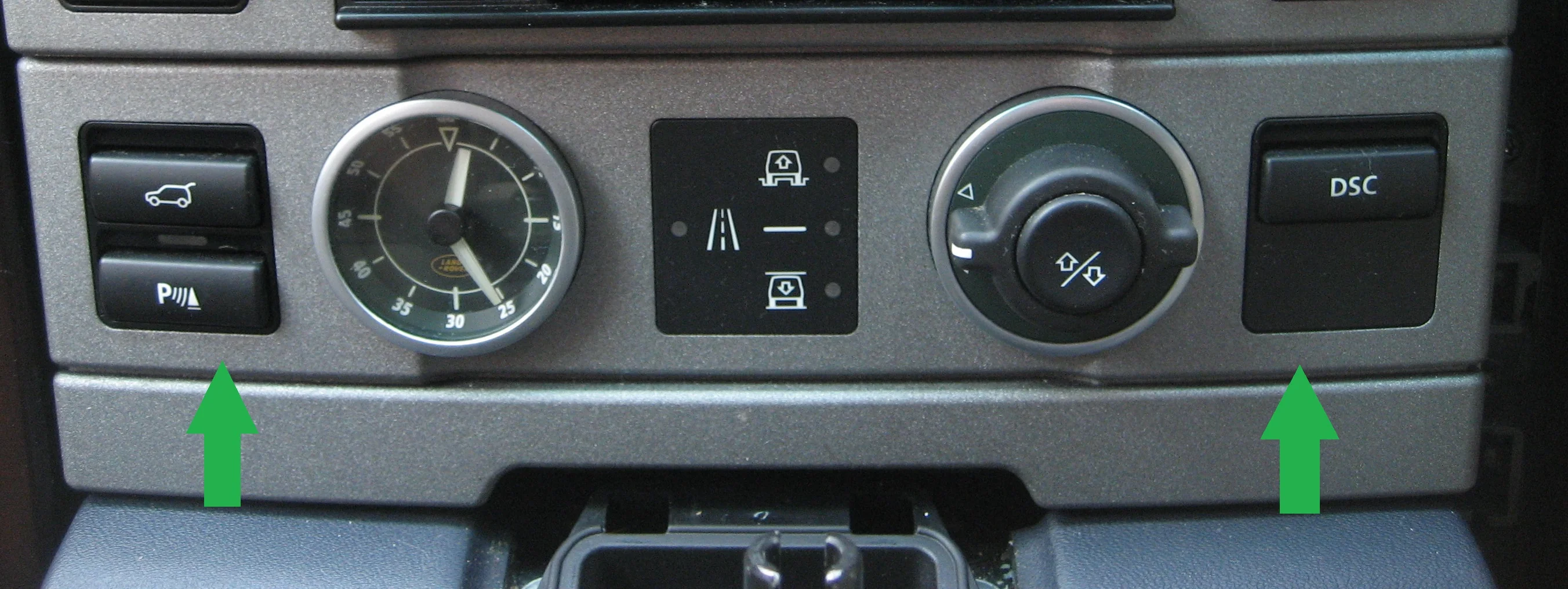 Clock Fascia Panel - Lined Oak for Range Rover L322 - Image 3