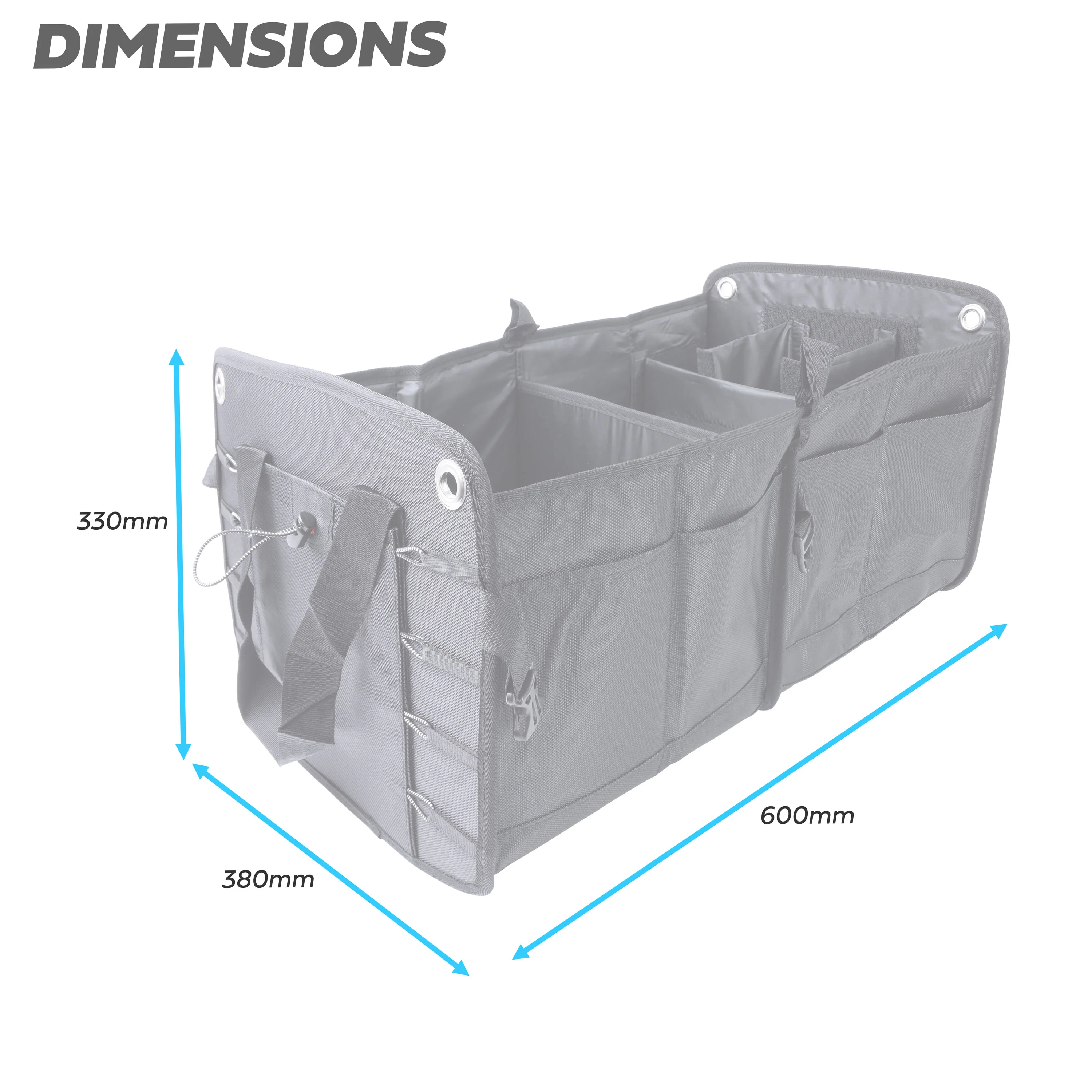Collapsible Boot Organiser - Image 6