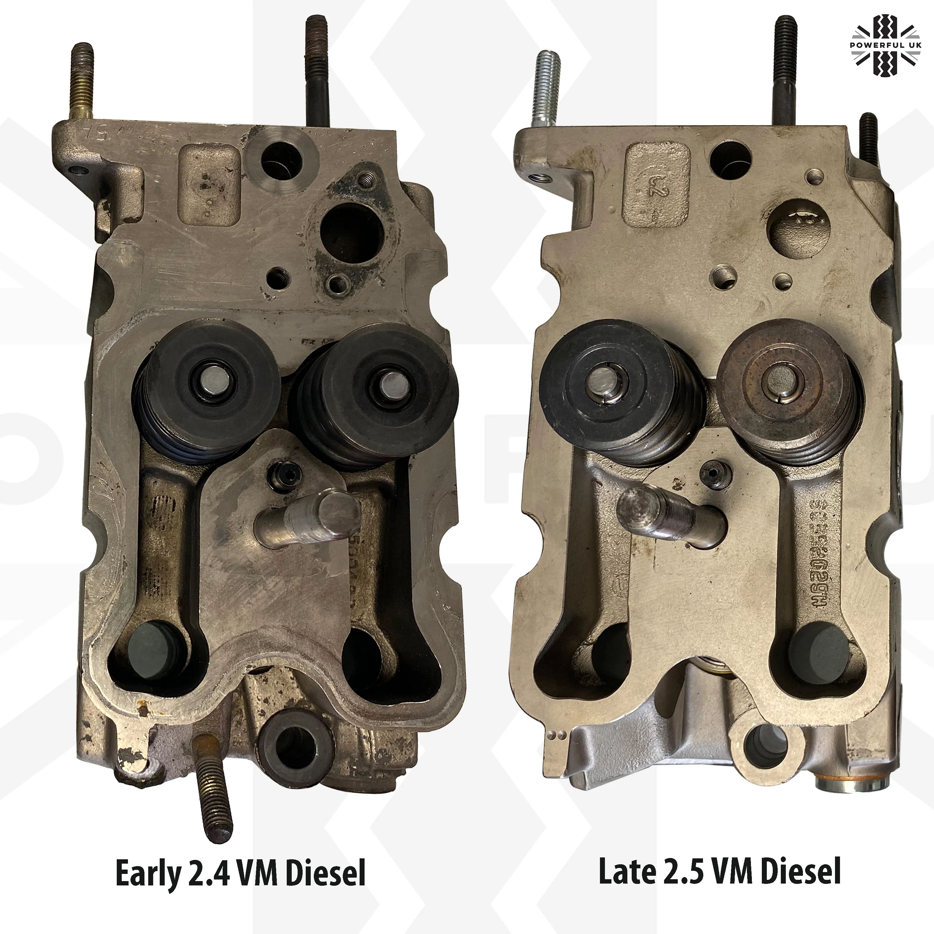 Complete Cylinder Head for Range Rover Classic 2.5 VM Diesel - Single - Image 6