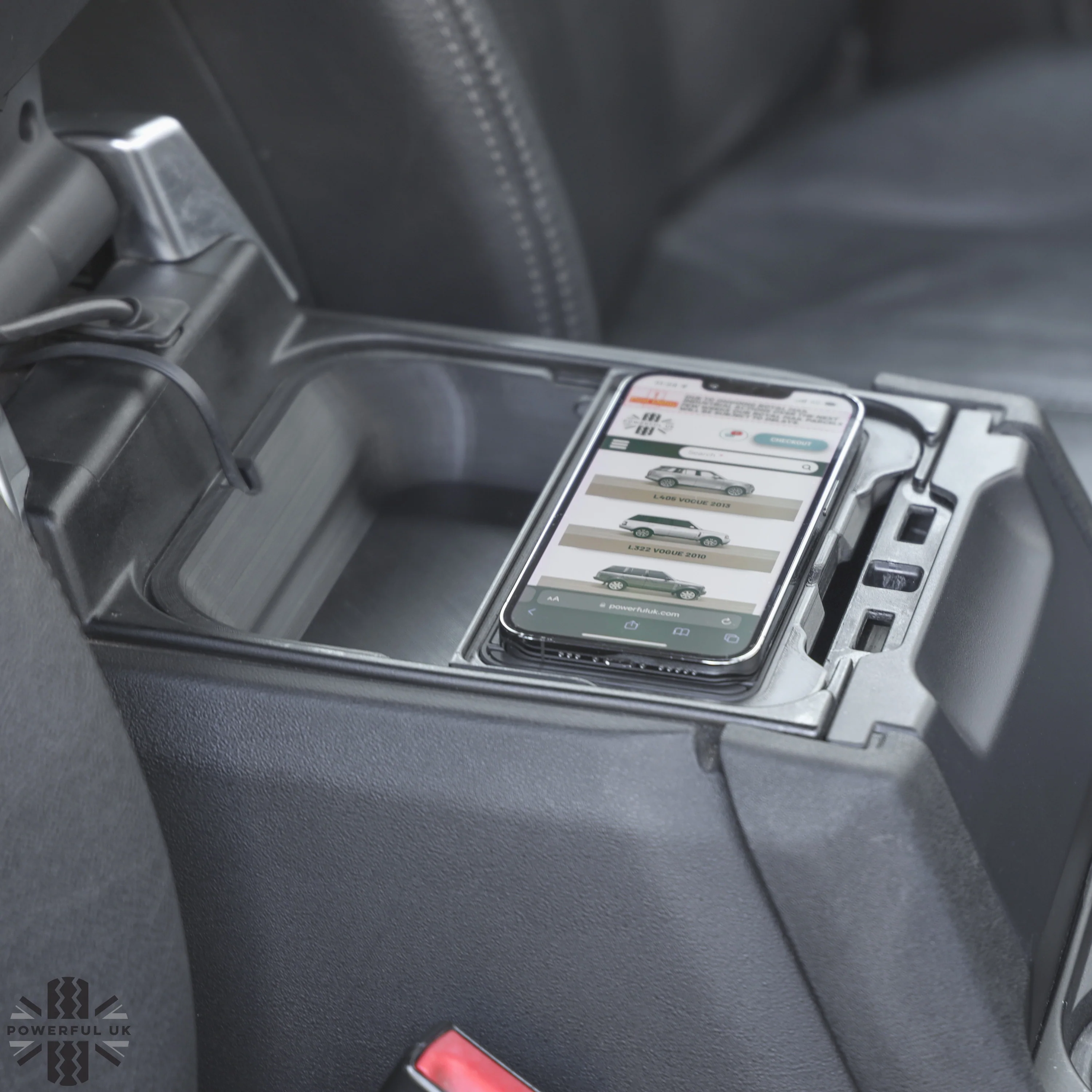 Cubby Box Wireless Phone Charging Kit for Land Rover Discovery 3/4 (No Fridge) - Image 5