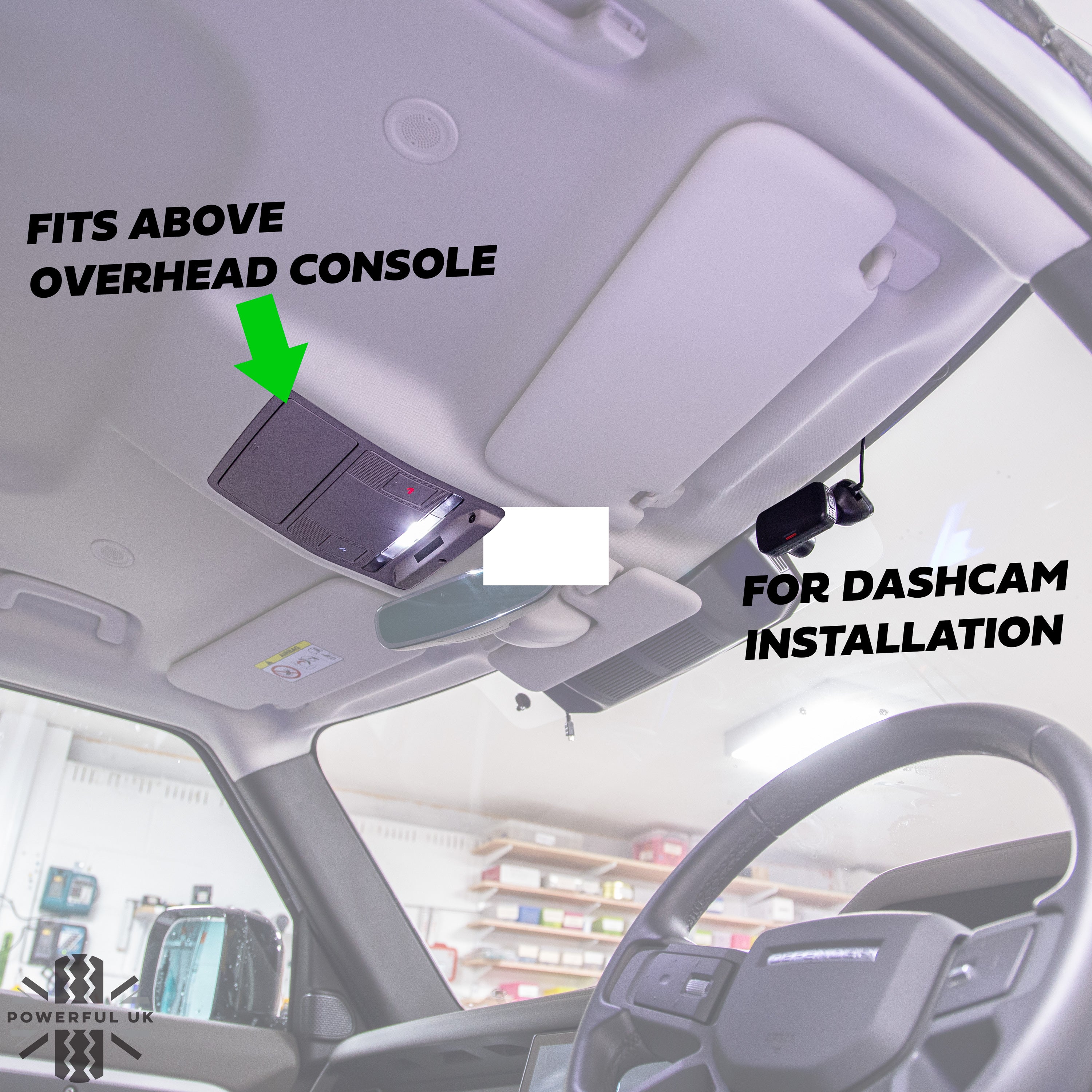 Dash Cam Overhead Console Wiring Kit for Land Rover Discovery 5 - USB-A - Image 6