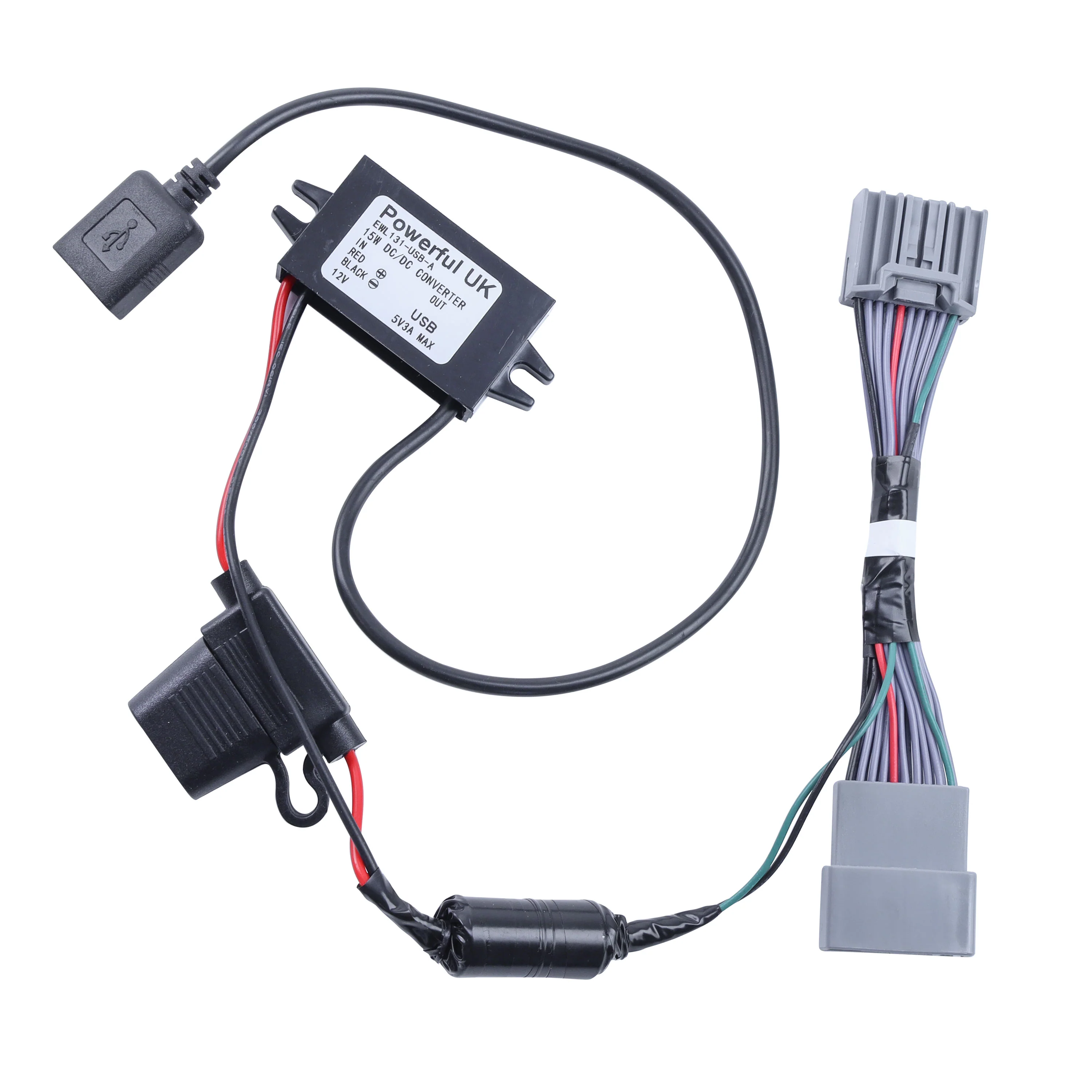 Dash Cam Overhead Console Wiring Kit for Range Rover L460 - USB-A - Image 2