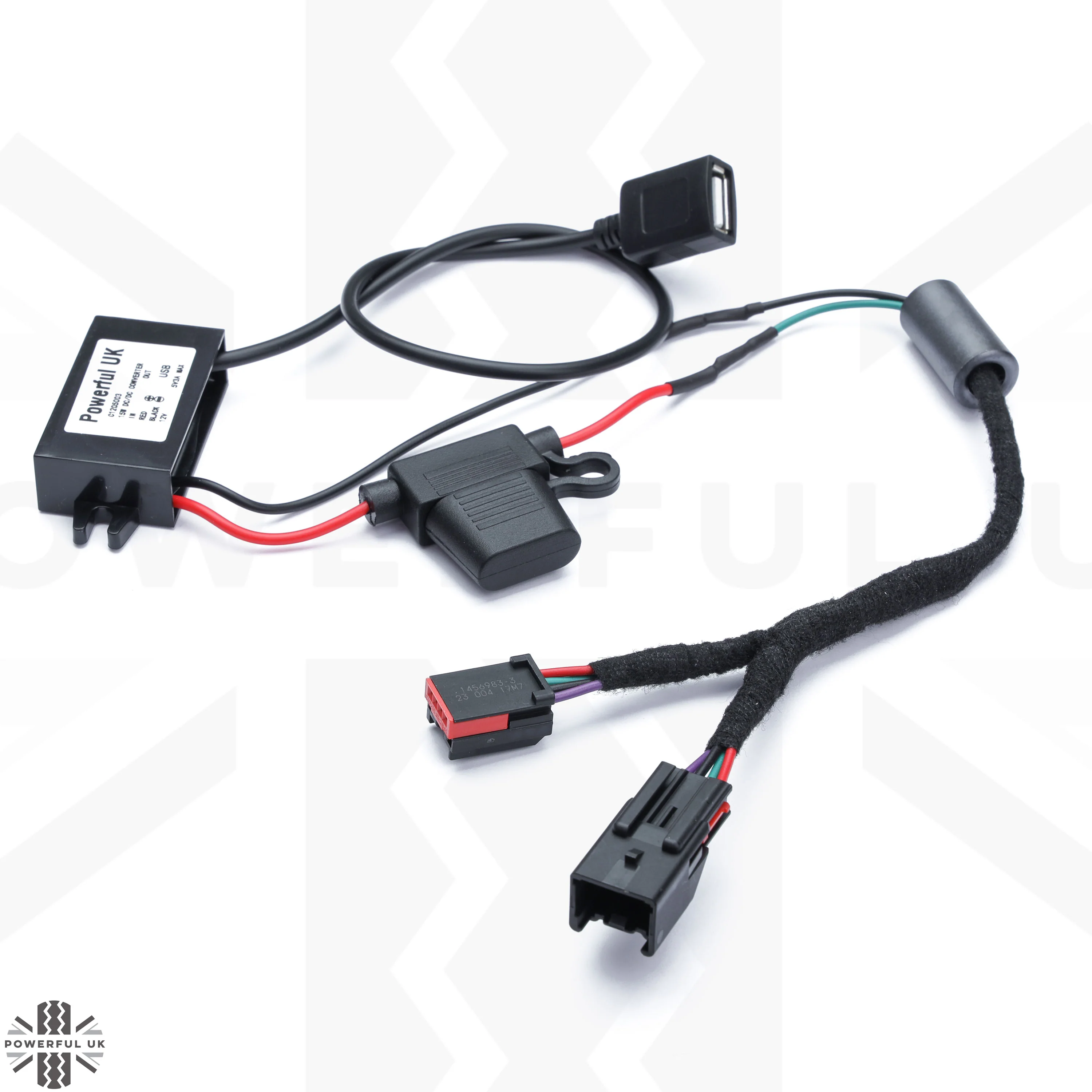 Dash Cam Overhead Console Wiring Kit for Range Rover Sport L320 - USB-A - Image 5