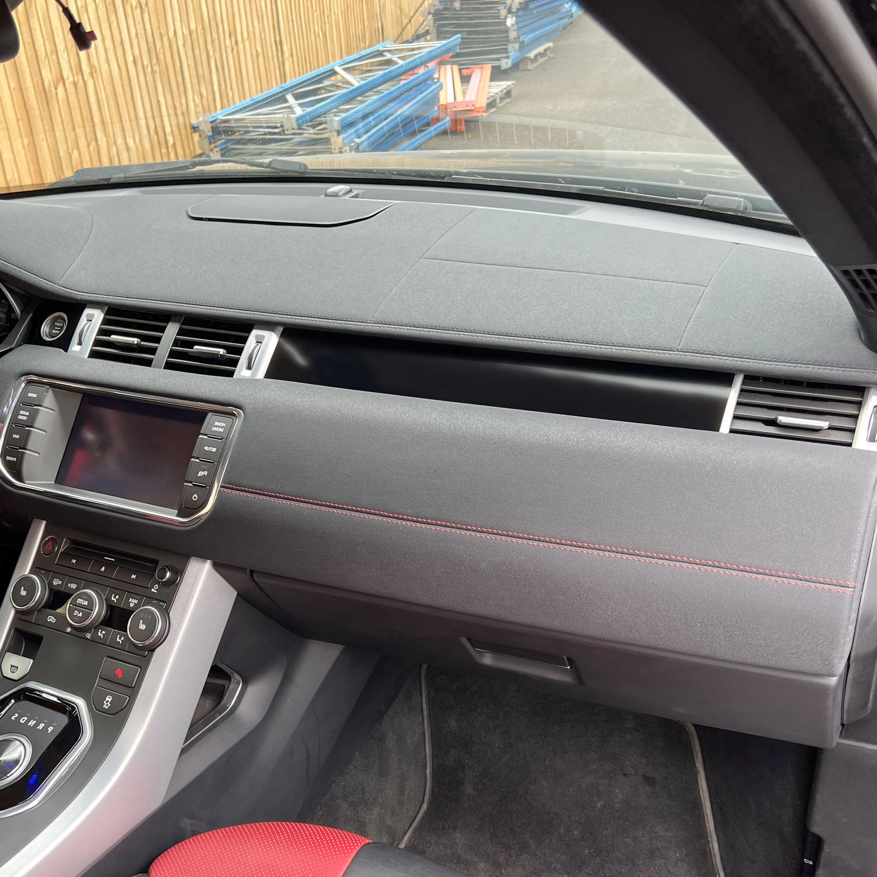 Satin Black Dash Insert Kit for Range Rover Evoque (2011-18) - LHD - Image 2