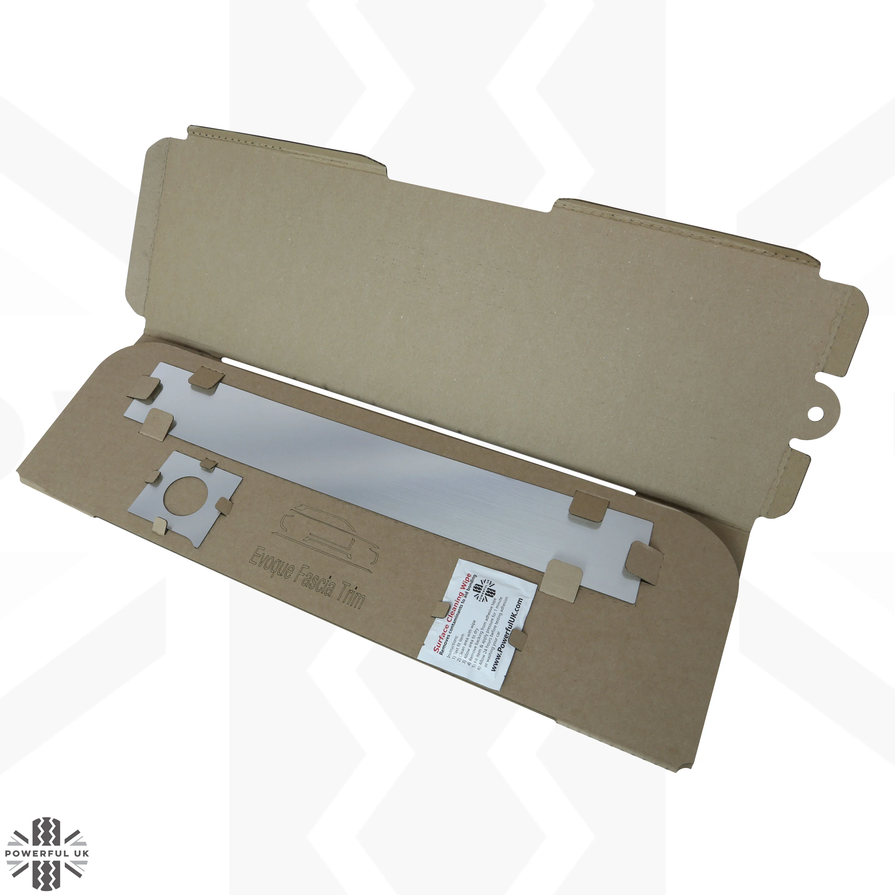 Silver Dash Insert Kit for Range Rover Evoque (2011-18) - RHD - Image 4