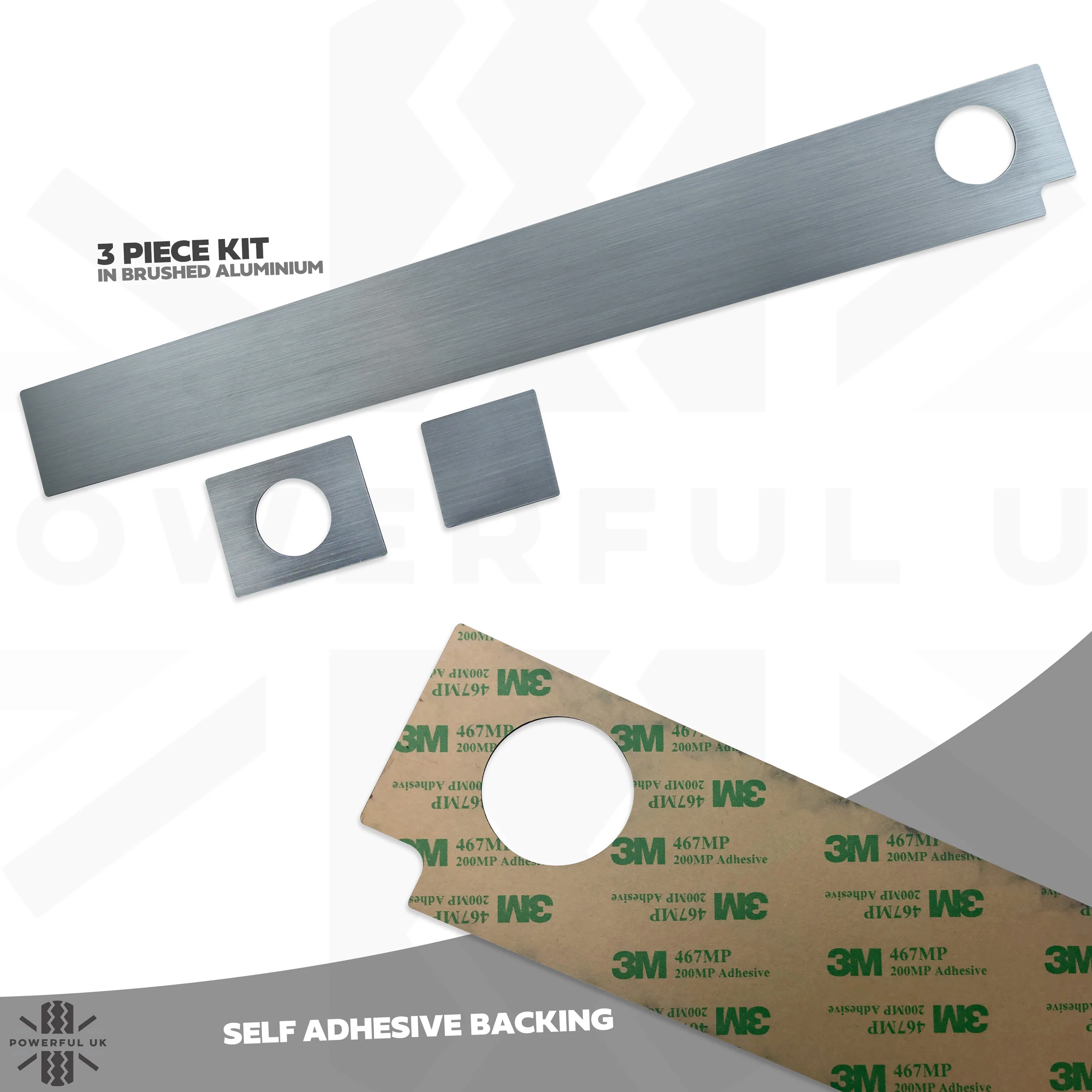 Dash Insert Upgrade Kit for Range Rover L405 (RHD) -  Brushed Aluminium - Image 2