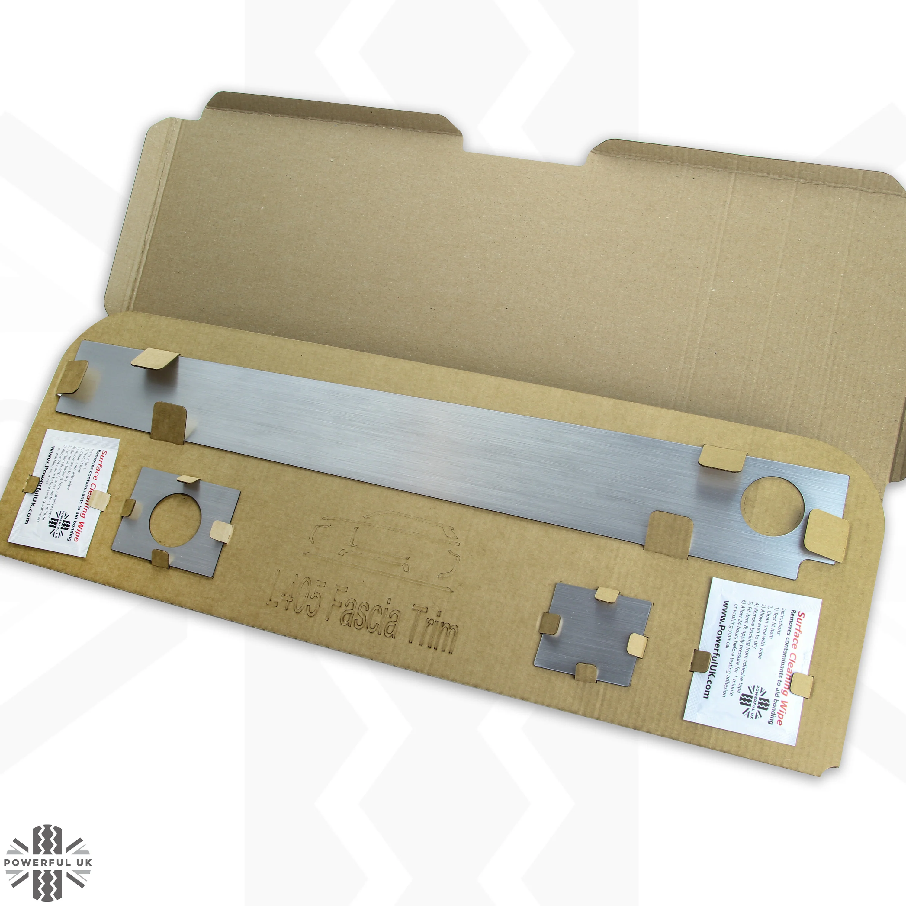 Dash Insert Upgrade Kit for Range Rover L405 (RHD) -  Brushed Aluminium - Image 3