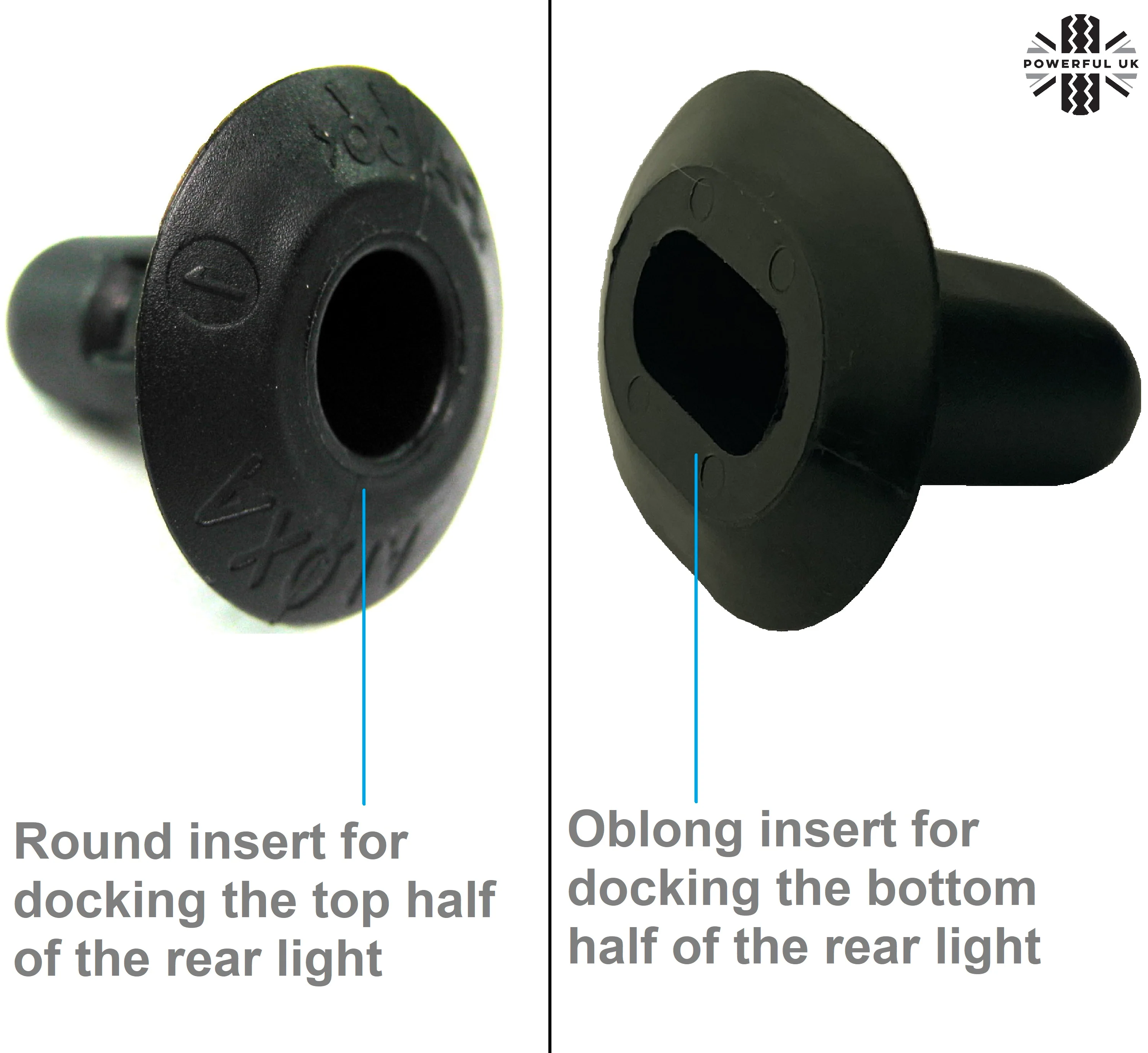 Docking Insert Grommets for Land Rover Defender L663 Rear Lights - Pair (Bottom) - Image 4