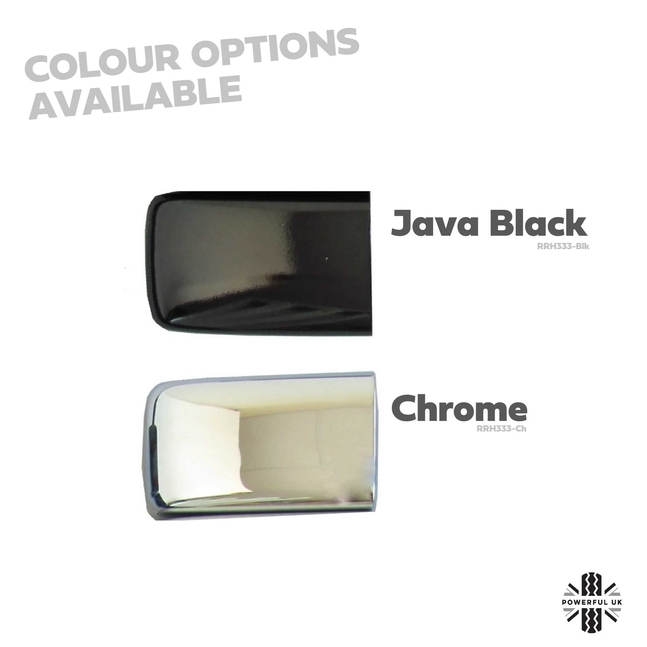 Door Handle Covers for Land Rover Freelander 2 fitted with 2 pc Handles  - Java Black - Image 7