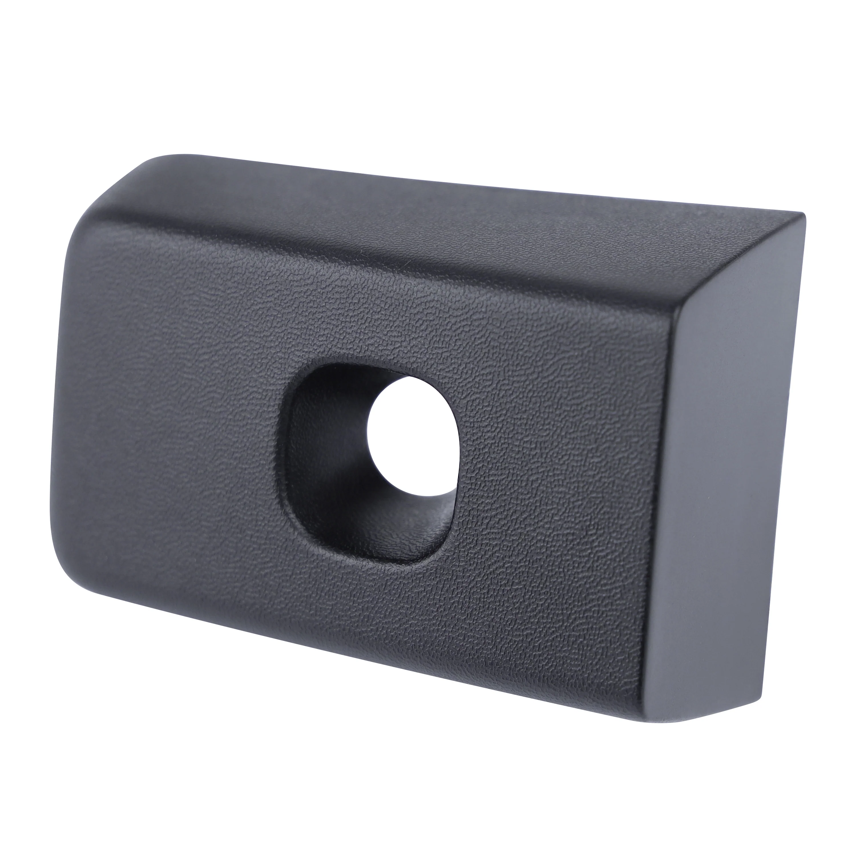 Door Handle End Piece for Land Rover Defender L663 - Textured Black - WITH Key Hole