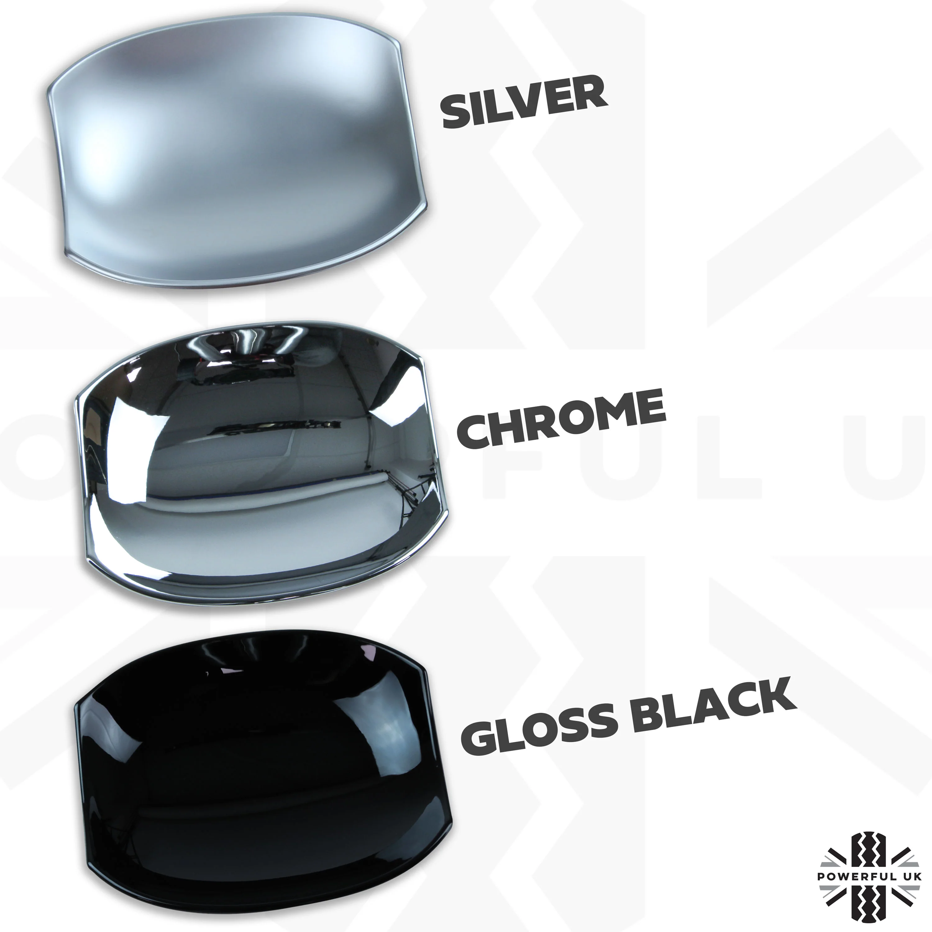 Door Handle Scuff Plates (4 pc) - Silver - for Land Rover Discovery 5 - Image 5