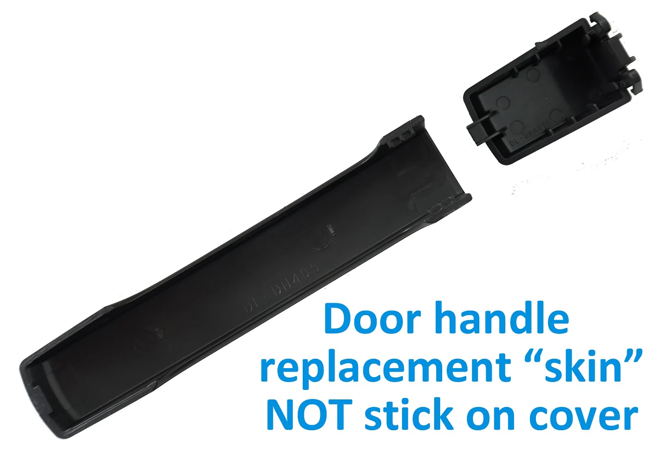 Door Handle "Skins" for Land Rover Freelander 2 fitted with 2 pc Handle - Stornoway Grey - Image 3