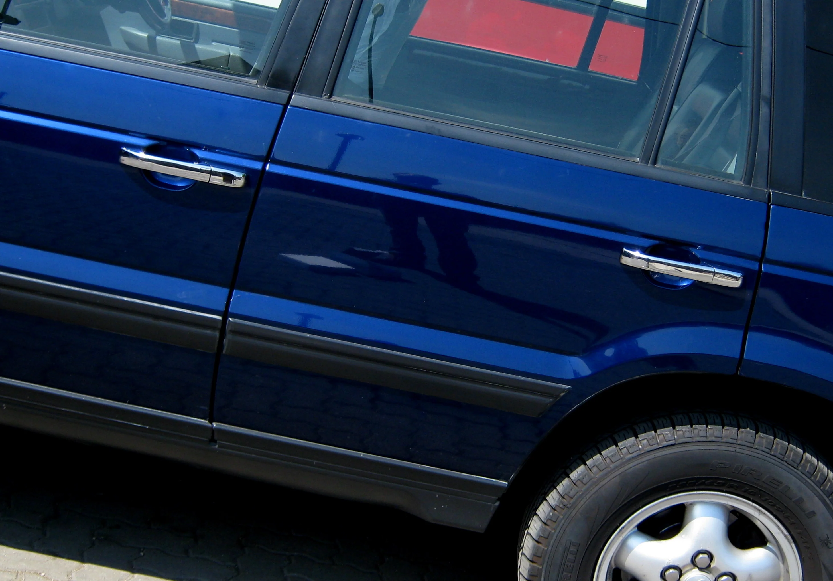 Door Handles Covers (8pc) for Range Rover P38 - Chrome - Image 5