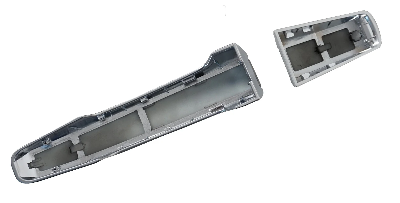 Door Handles Skins in Black+Silver for Range Rover Evoque "Autobiography Style" - Image 3
