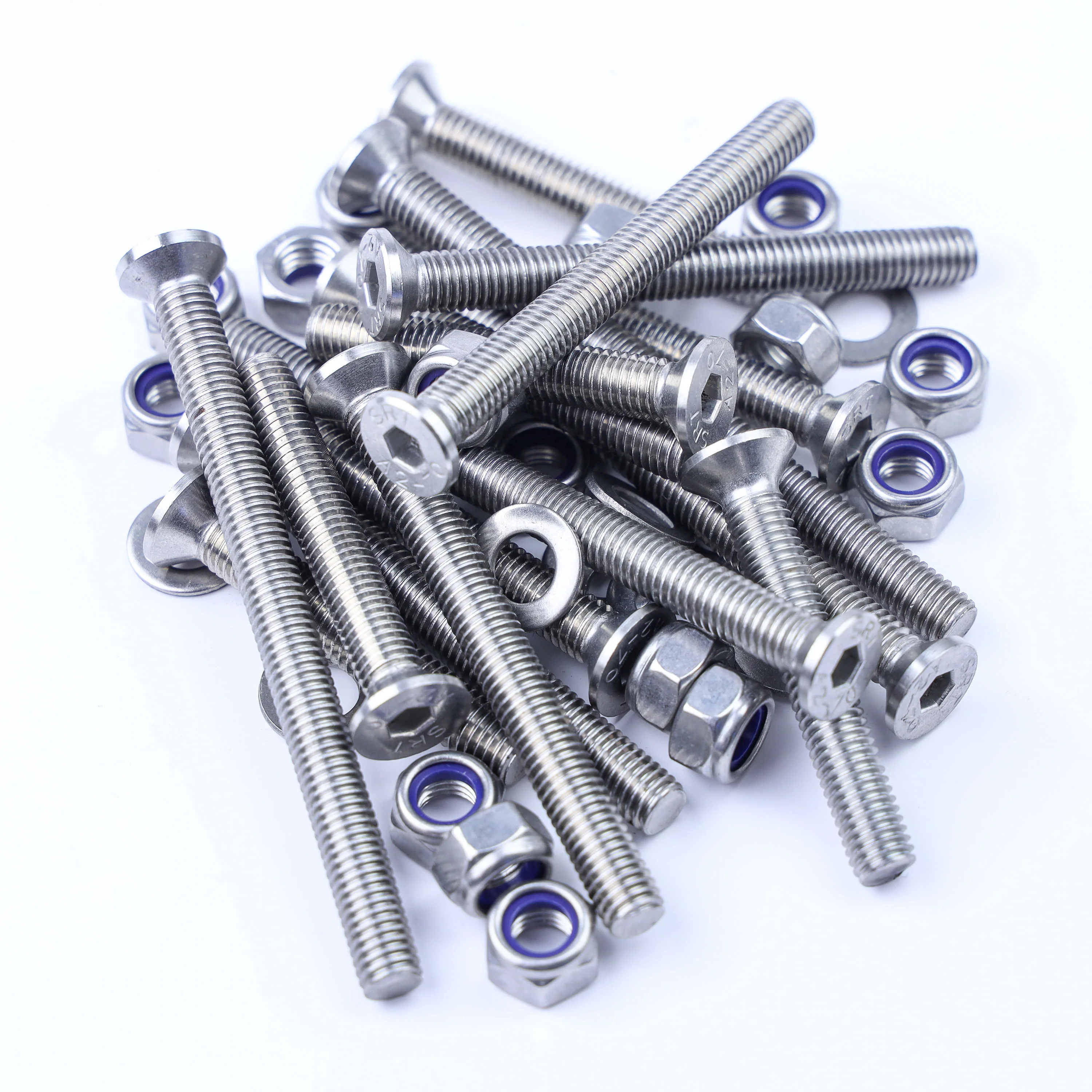 Door Hinge Stainless Steel Fitting Kit - Rear - for Land Rover Classic Defender - Image 3