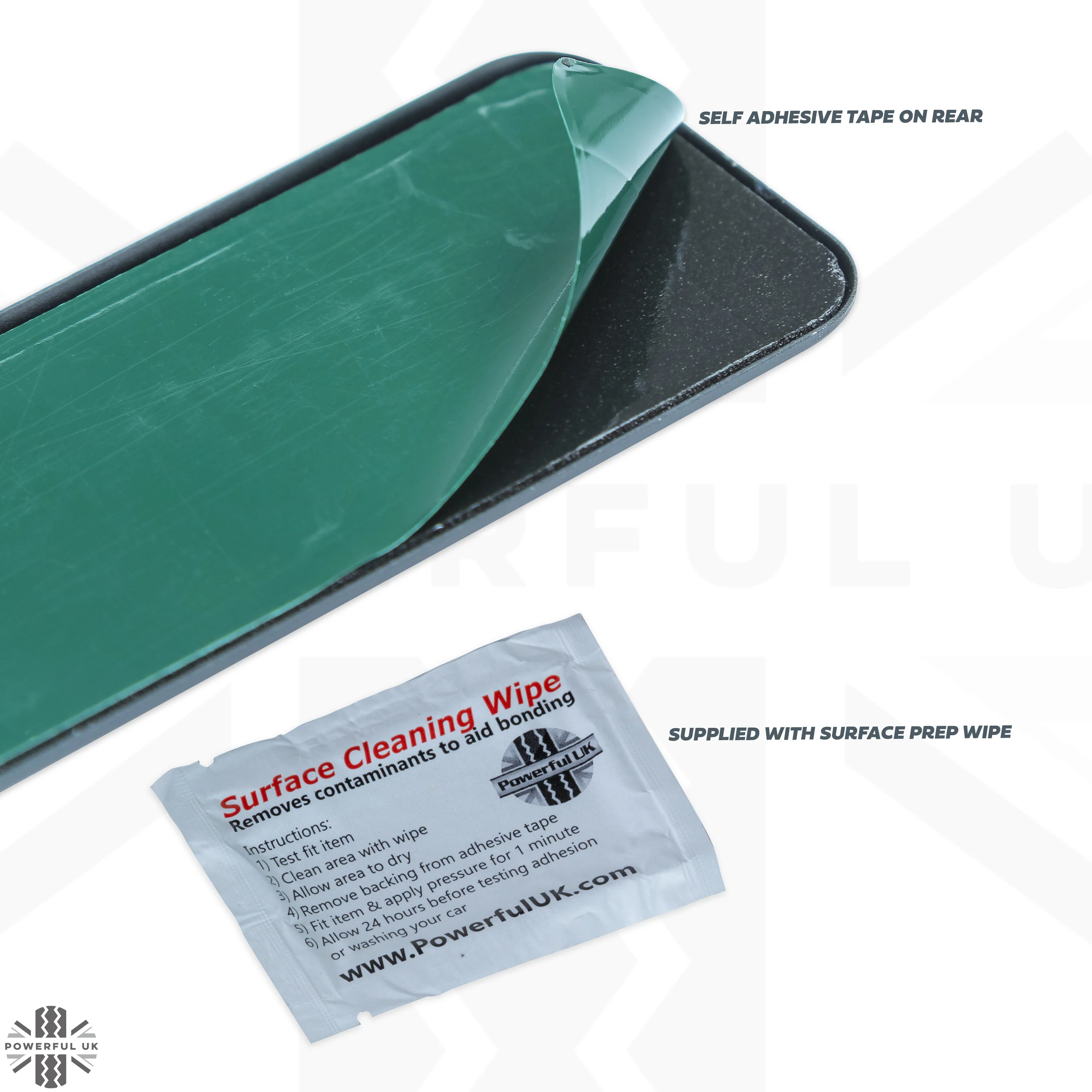 Door Scuff Plate Insert Set - Silver + Cityscape for Range Rover Evoque - Image 5