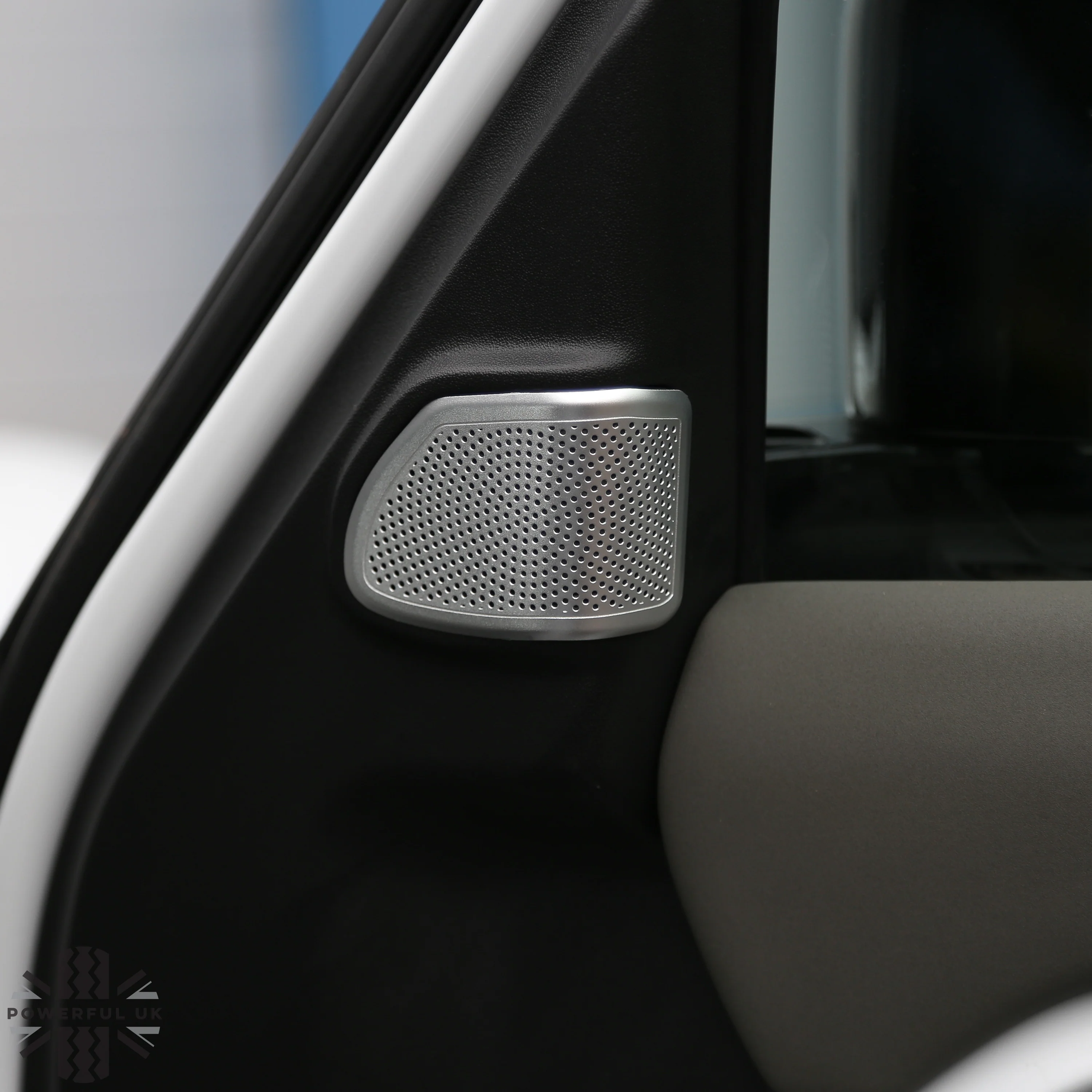 Door Speaker Covers x2 - Silver - for Land Rover Defender L663 - Image 3