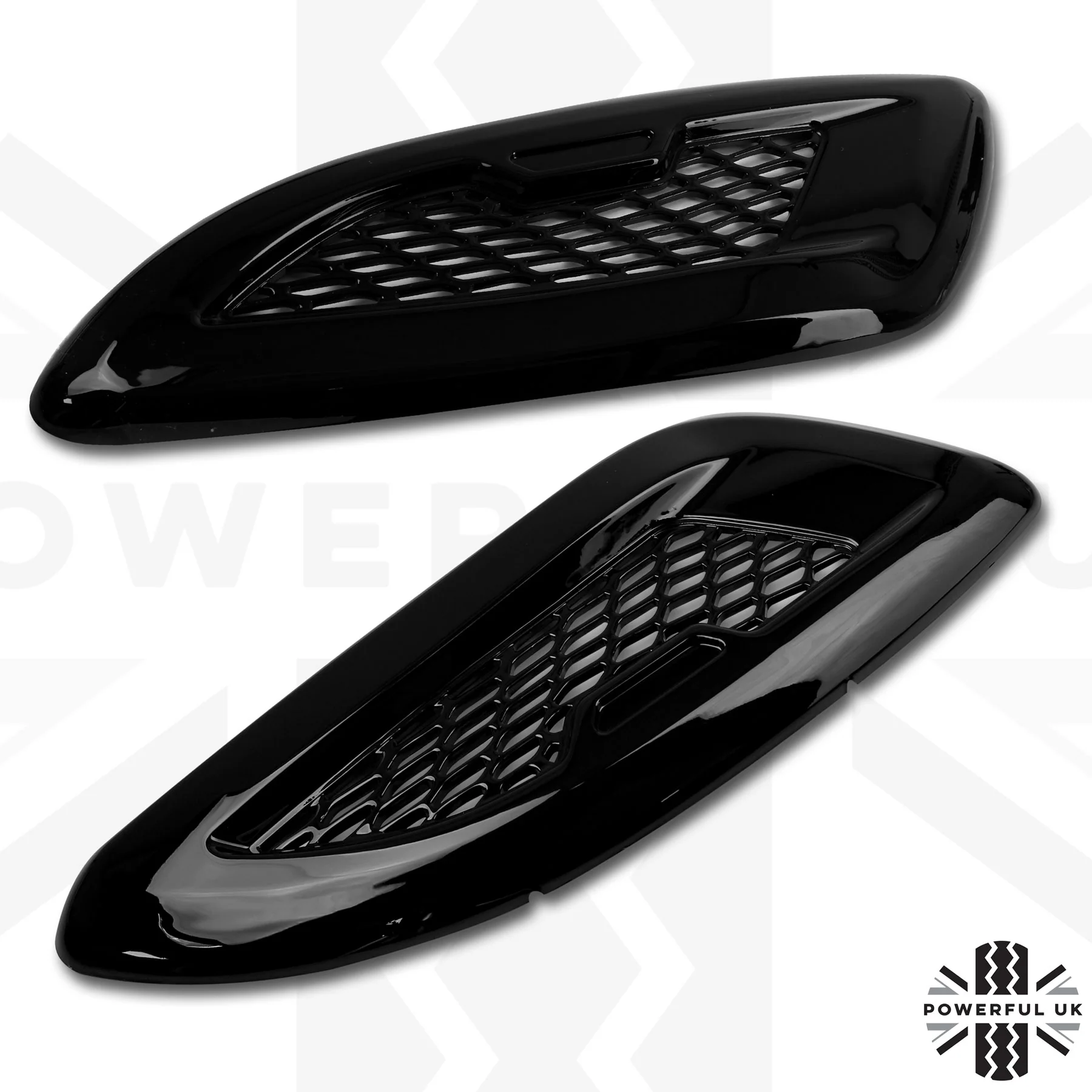 Dummy Bonnet Vents - Black for Range Rover Evoque - Image 2