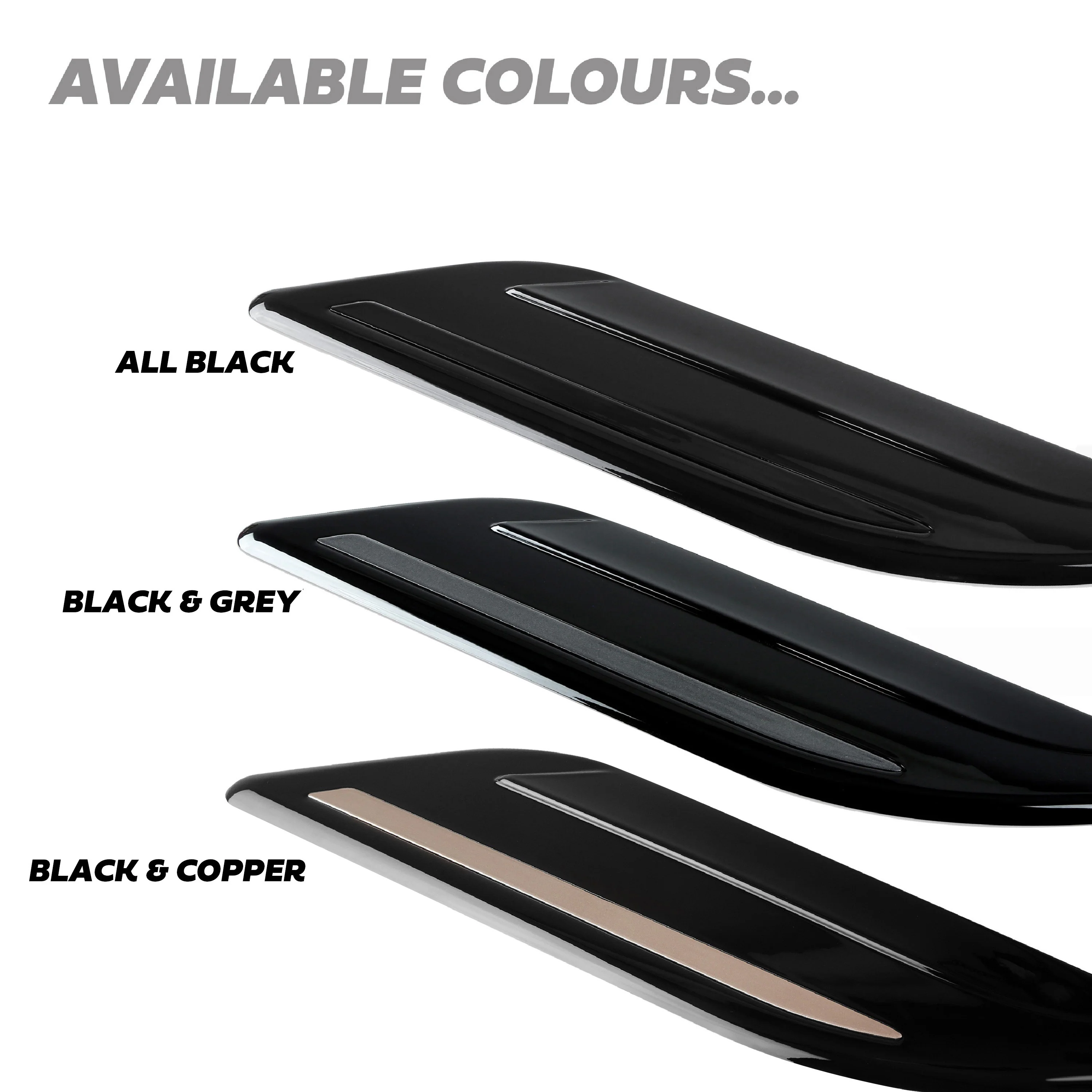 Dummy Bonnet Vents 'Black & Grey' for Land Rover Discovery Sport - Image 10