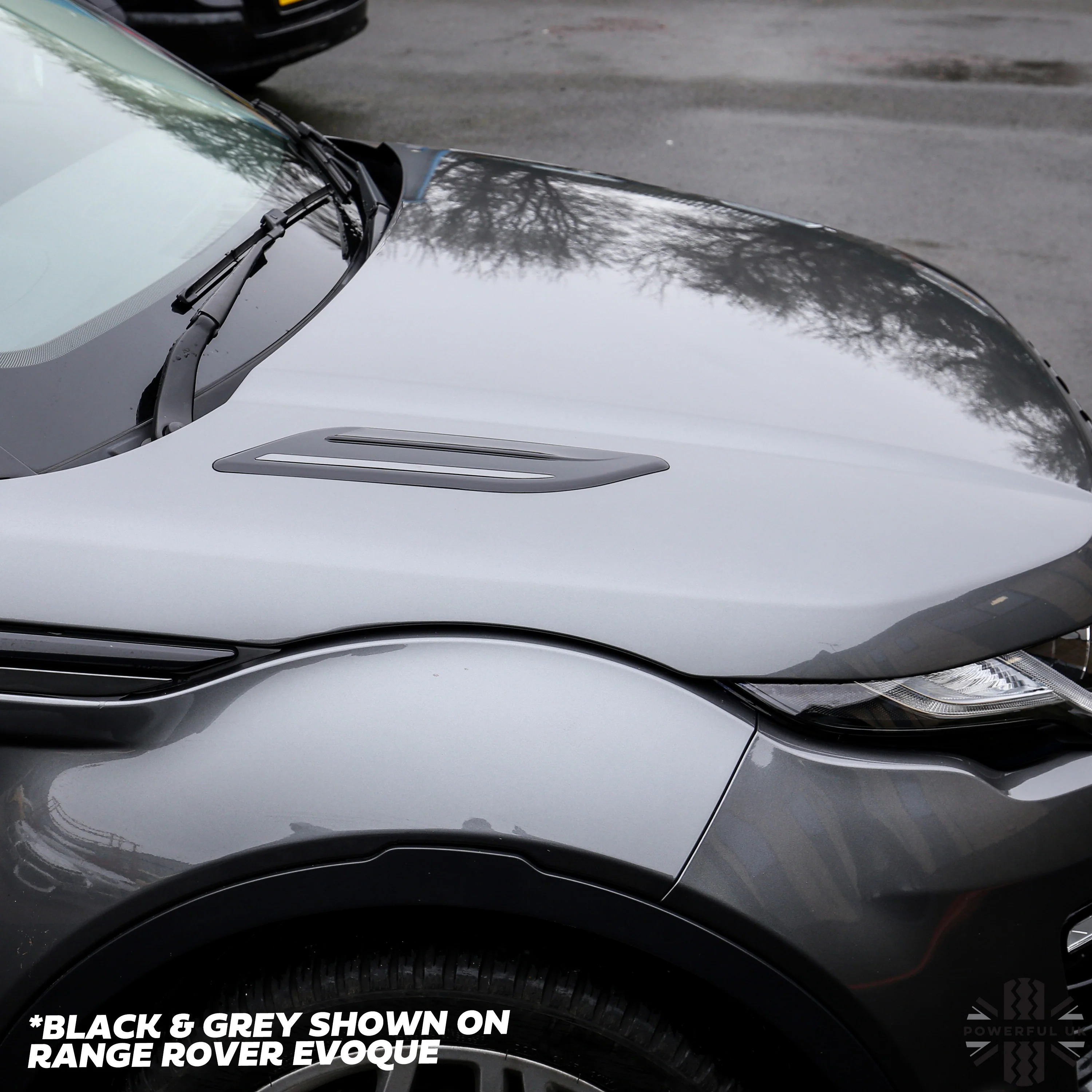 Dummy Bonnet Vents 'Black & Grey' for Land Rover Discovery Sport - Image 4