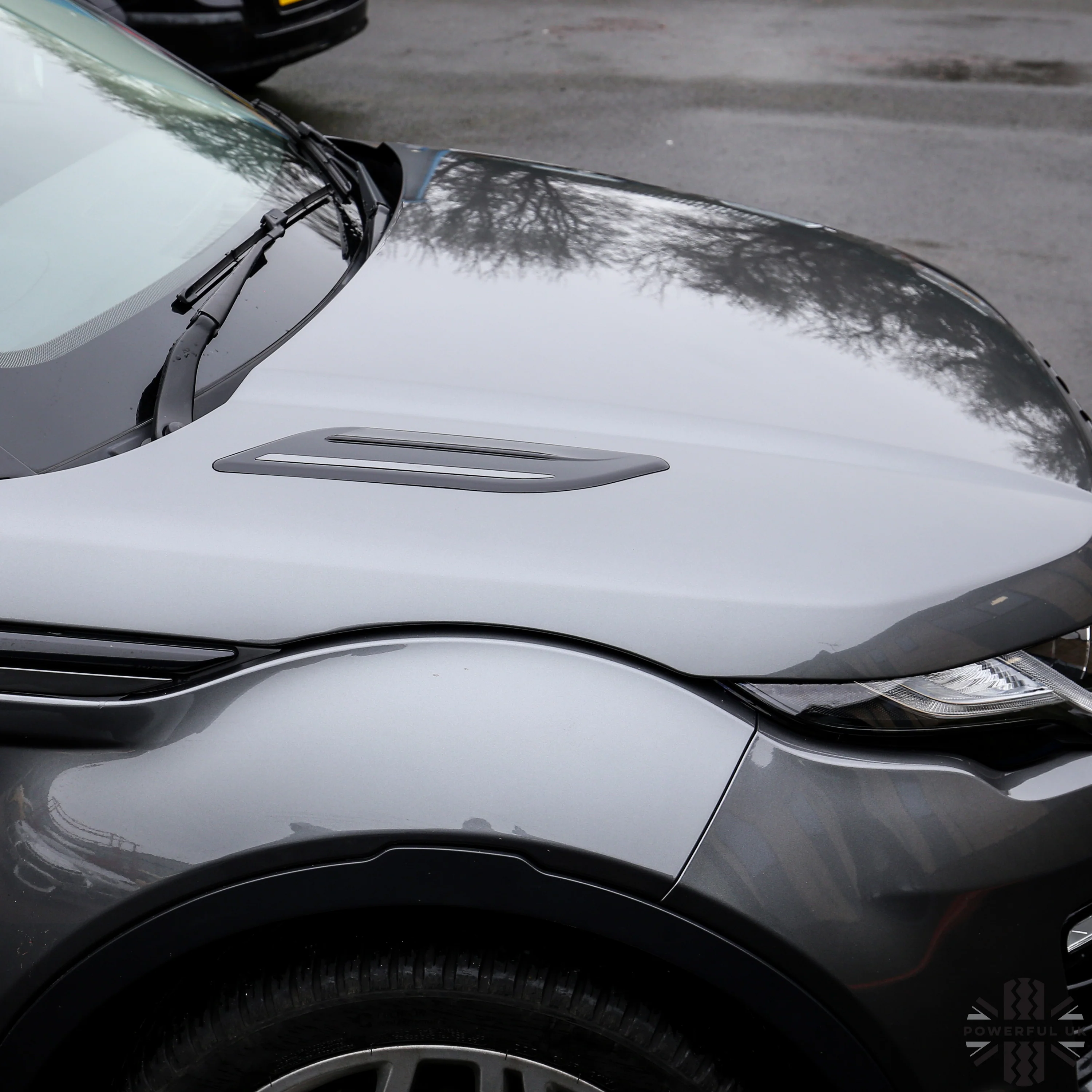 Dummy Bonnet Vents (Type 2) - 'Black & Grey' for Range Rover Evoque - Image 2