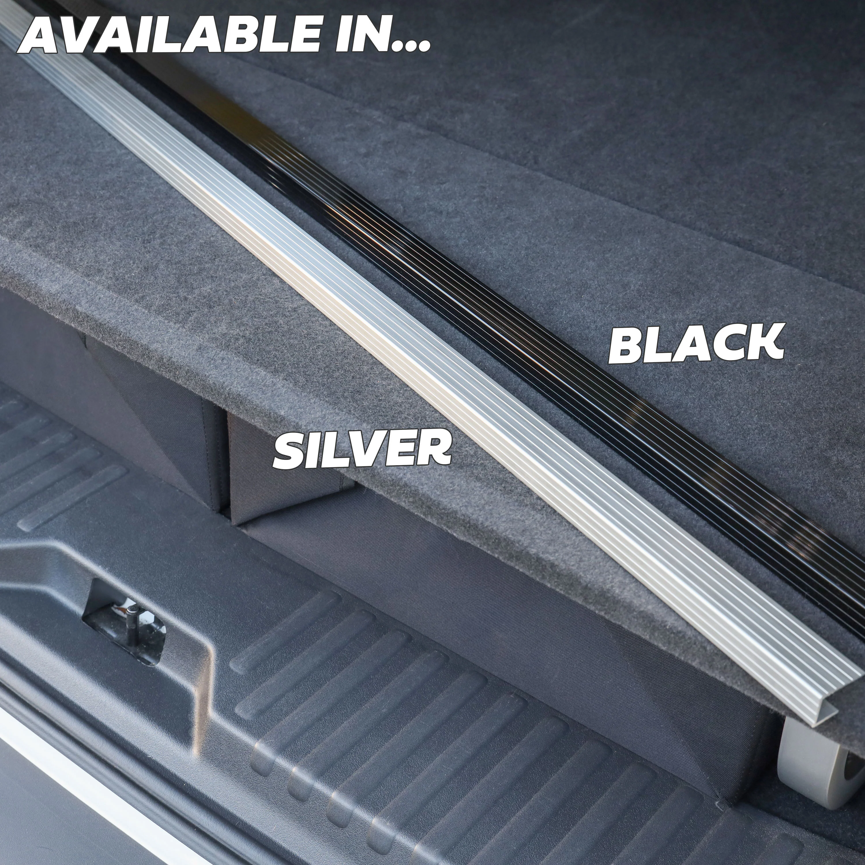 Edge Strip for Raised Floor for VW ID Buzz - Silver - Image 8