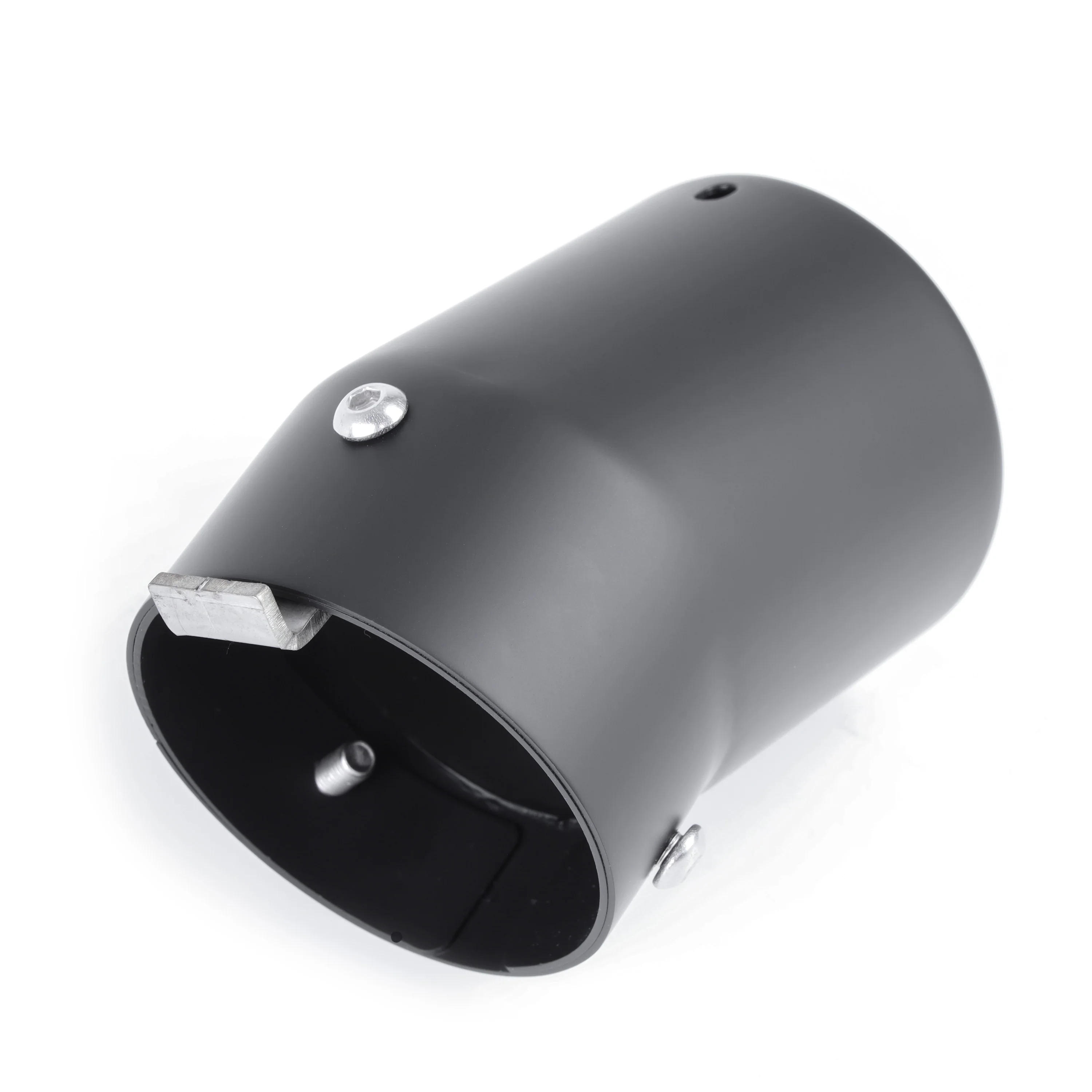 Exhaust Tips for Land Rover Defender L663 (for 55mm exhaust) - Cerakote Glacier Black (for PETROL) - Image 4