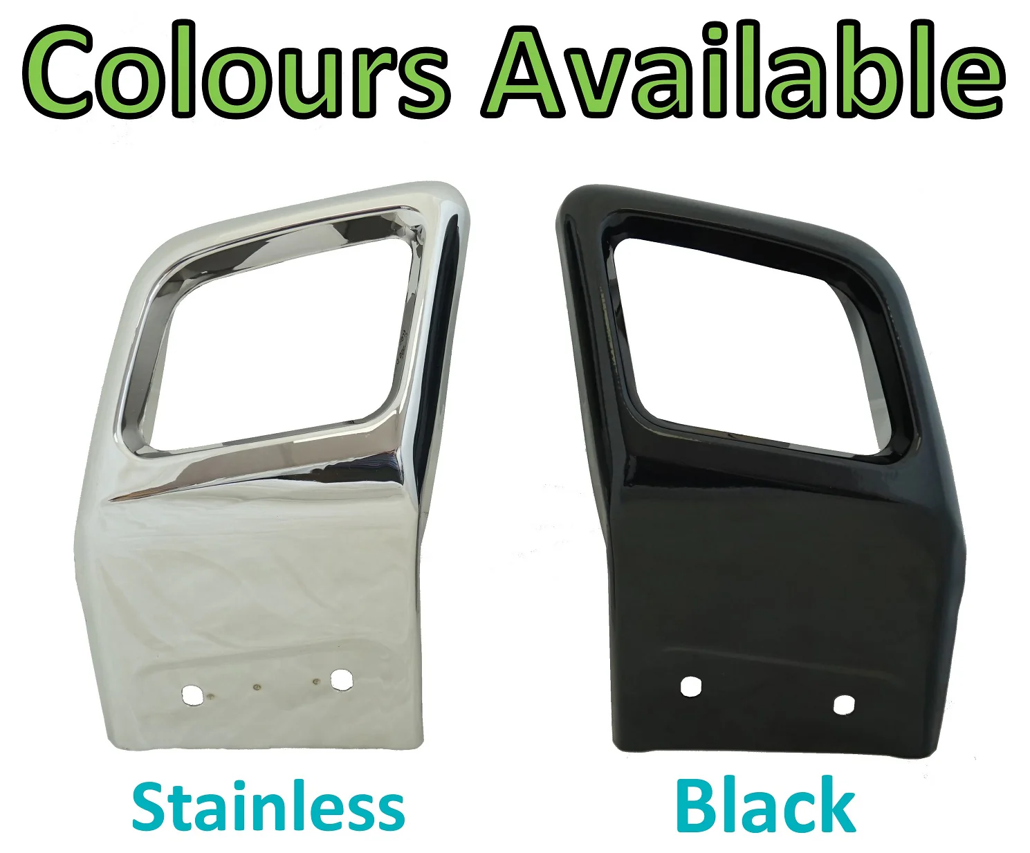 Exhaust Tips for Range Rover Evoque Dynamic - Black Finish - Image 4
