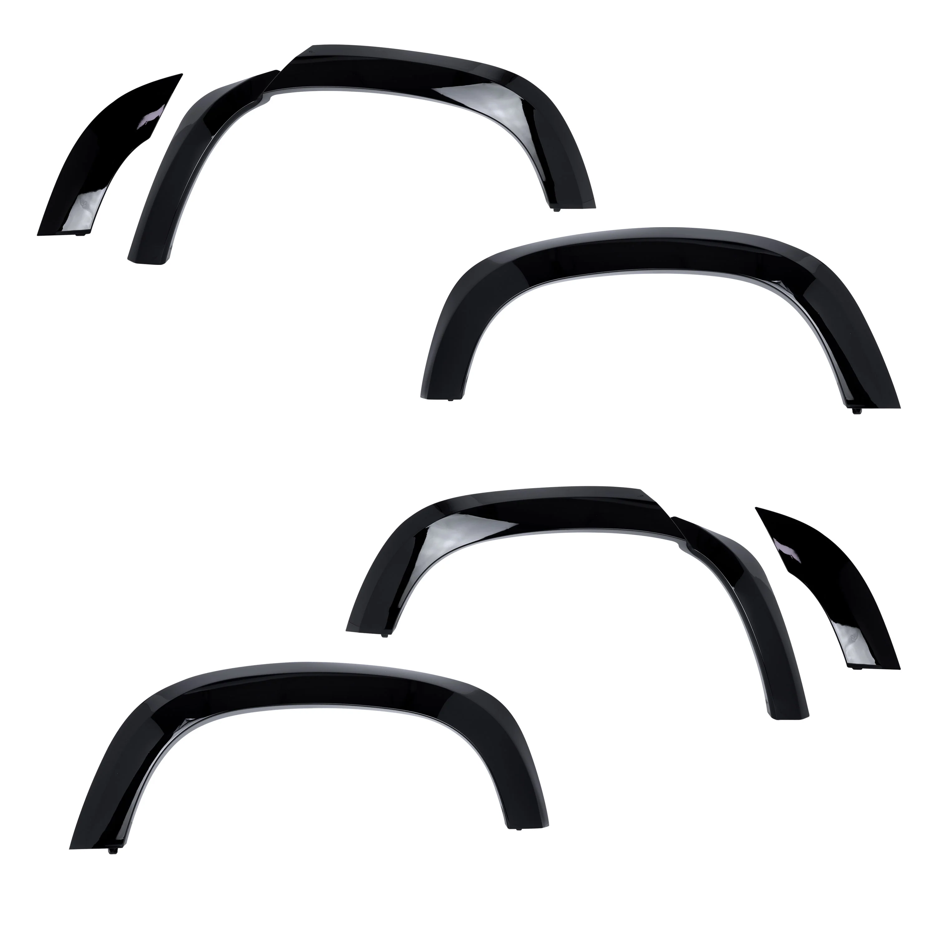 Extended Wheel Arch Set in Gloss Black for Land Rover Defender L663 (110 model) - Image 3