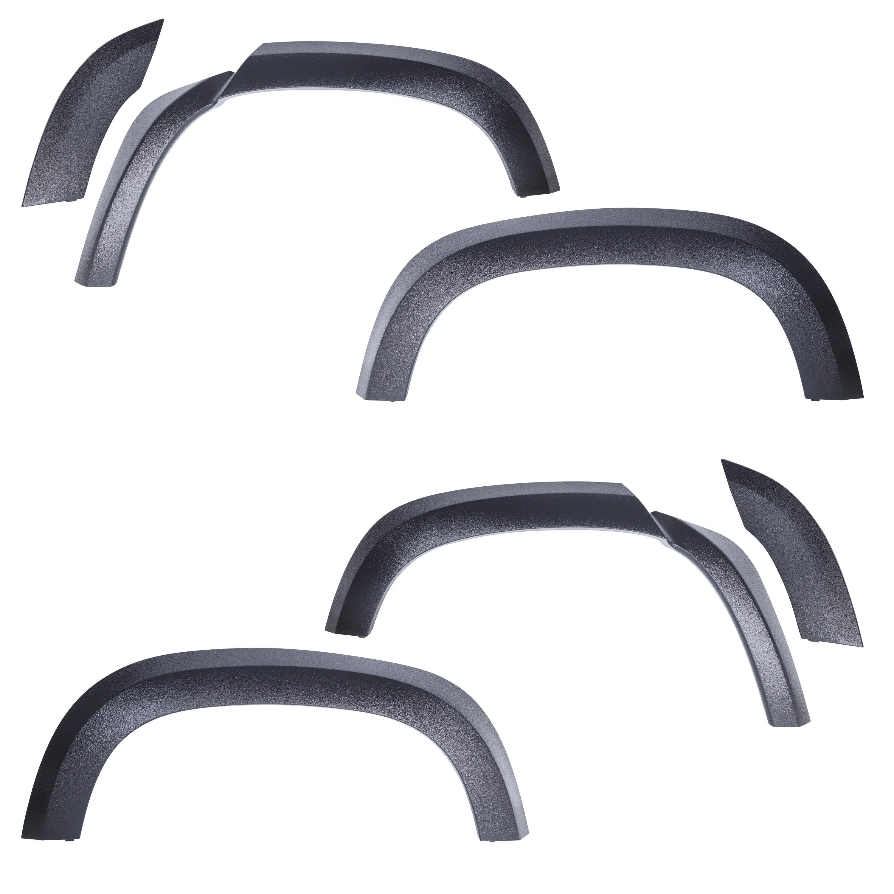 Extended Wheel Arch Set in Raptor Black for Land Rover Defender L663 (110 model) - Image 3
