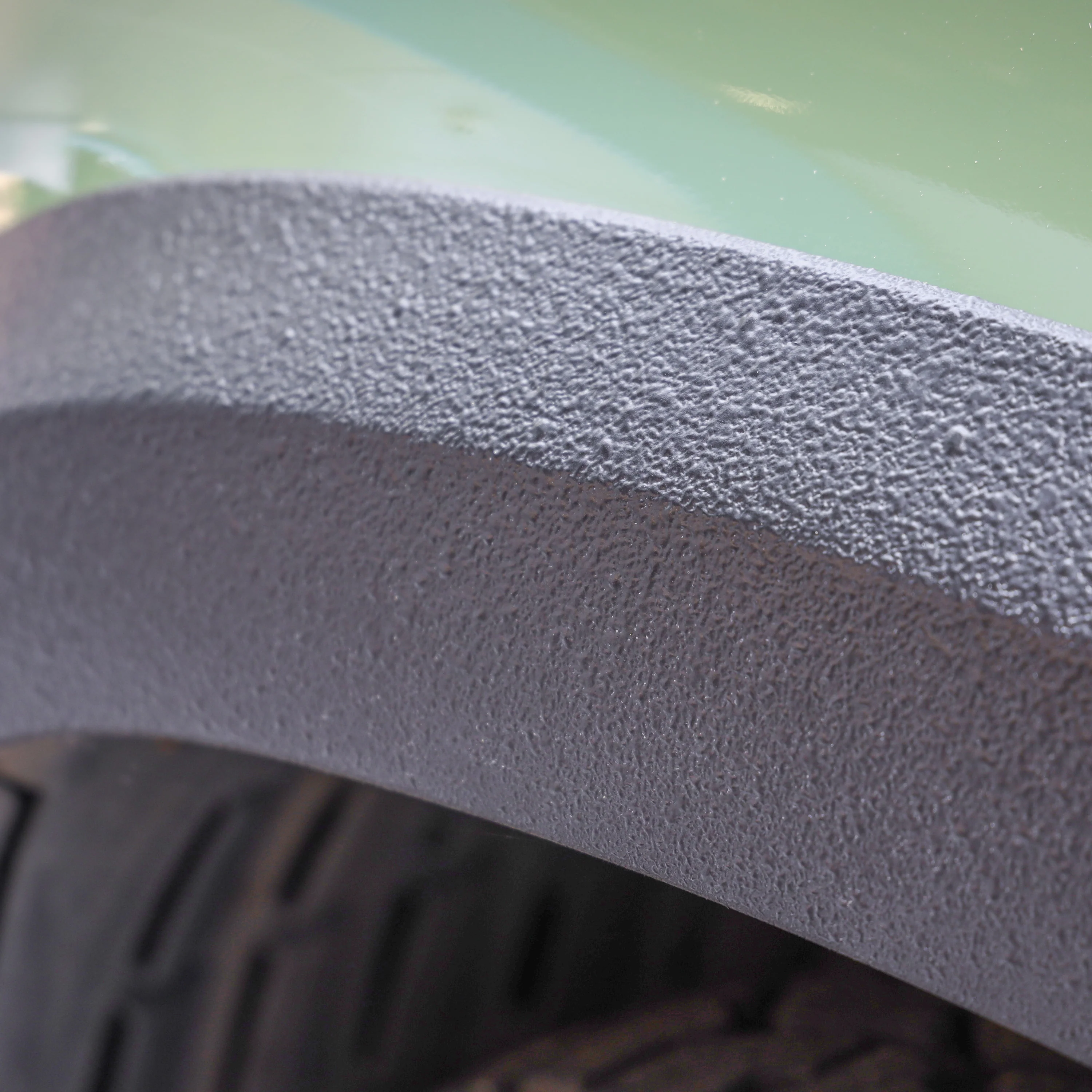 Extended Wheel Arch Set in Raptor Black for Land Rover Defender L663 (110 model) - Image 4
