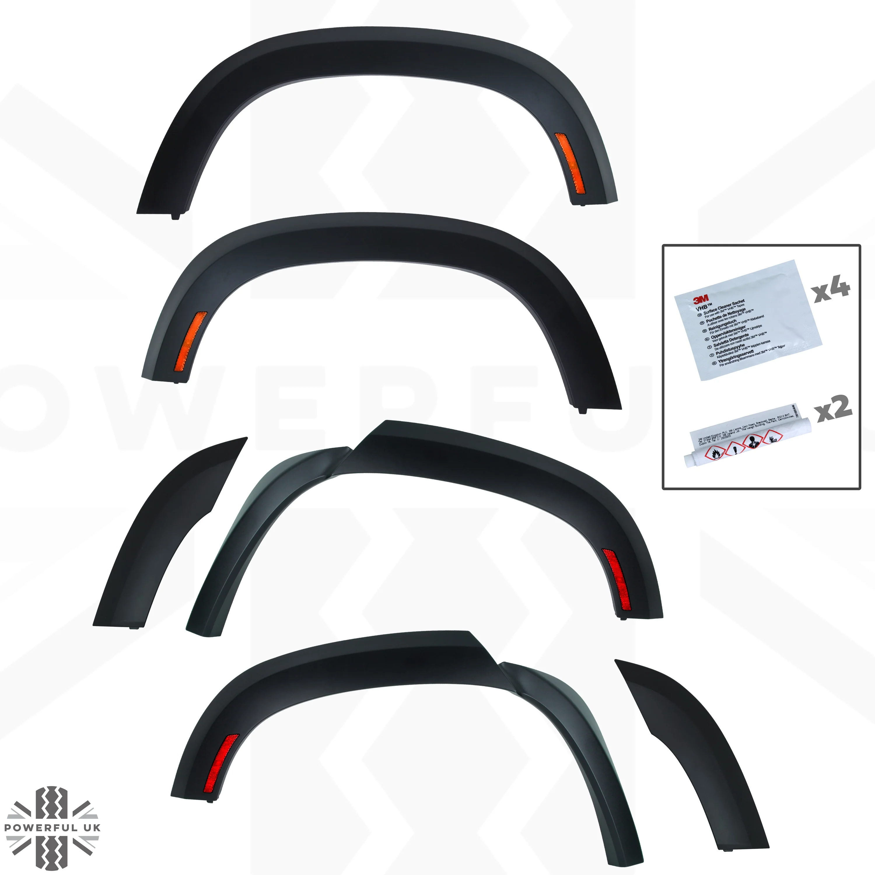 Extended Wheel Arch Set - USA Spec - Genuine - for Land Rover Defender L663 (110 model) 2020-23 - Image 4