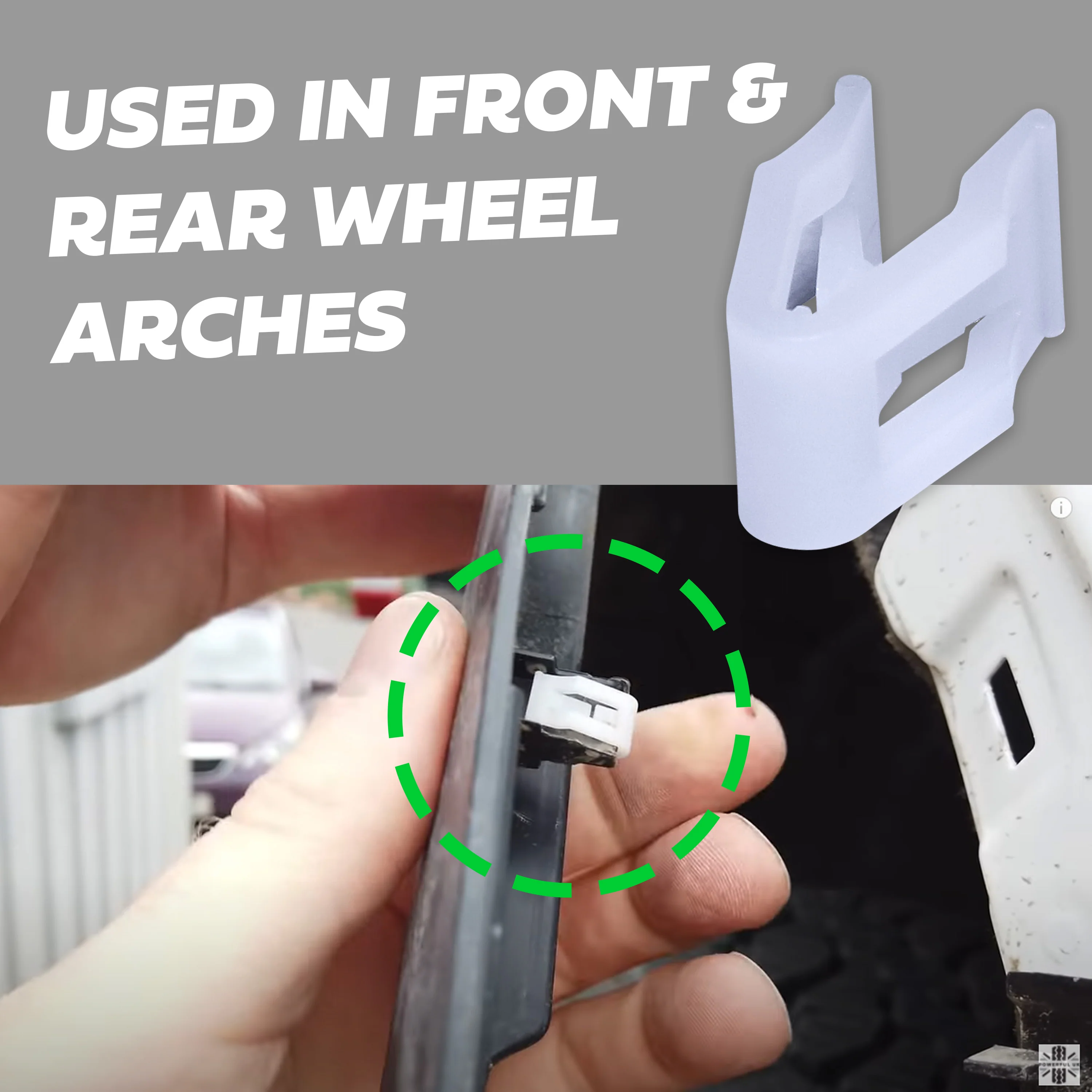 Exterior Trim Clips - 5pcs for Land Rover Discovery 5 - Image 4