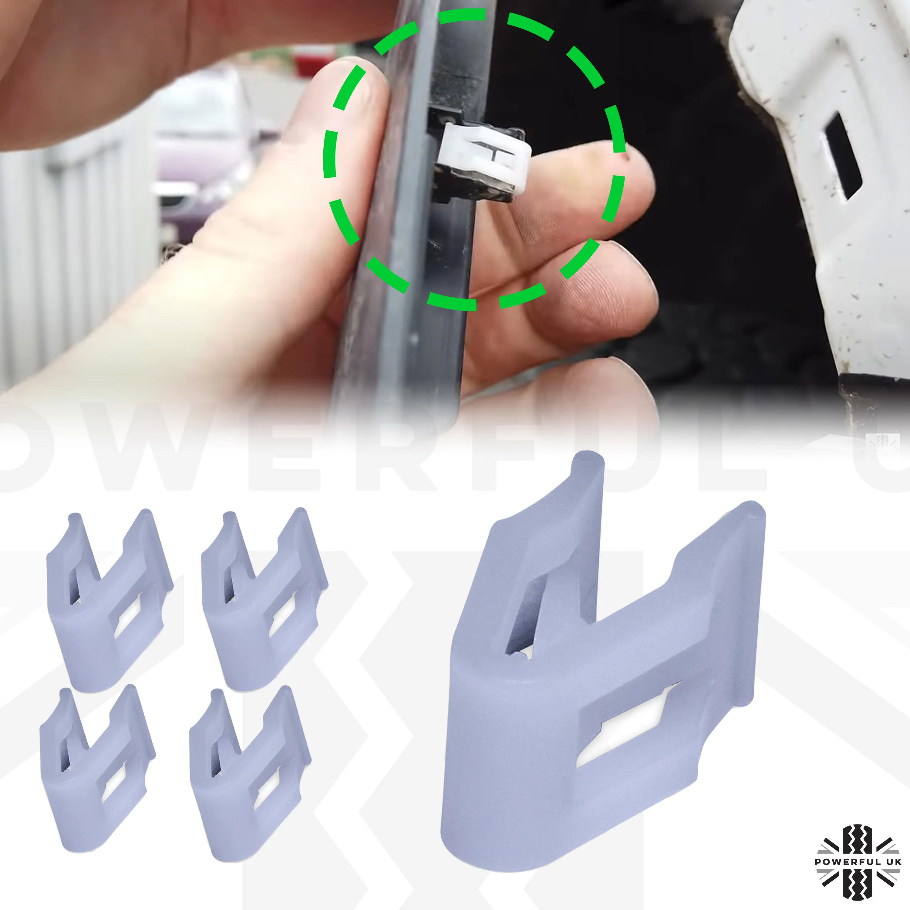 Exterior Trim Clips for Range Rover Velar - 5pc