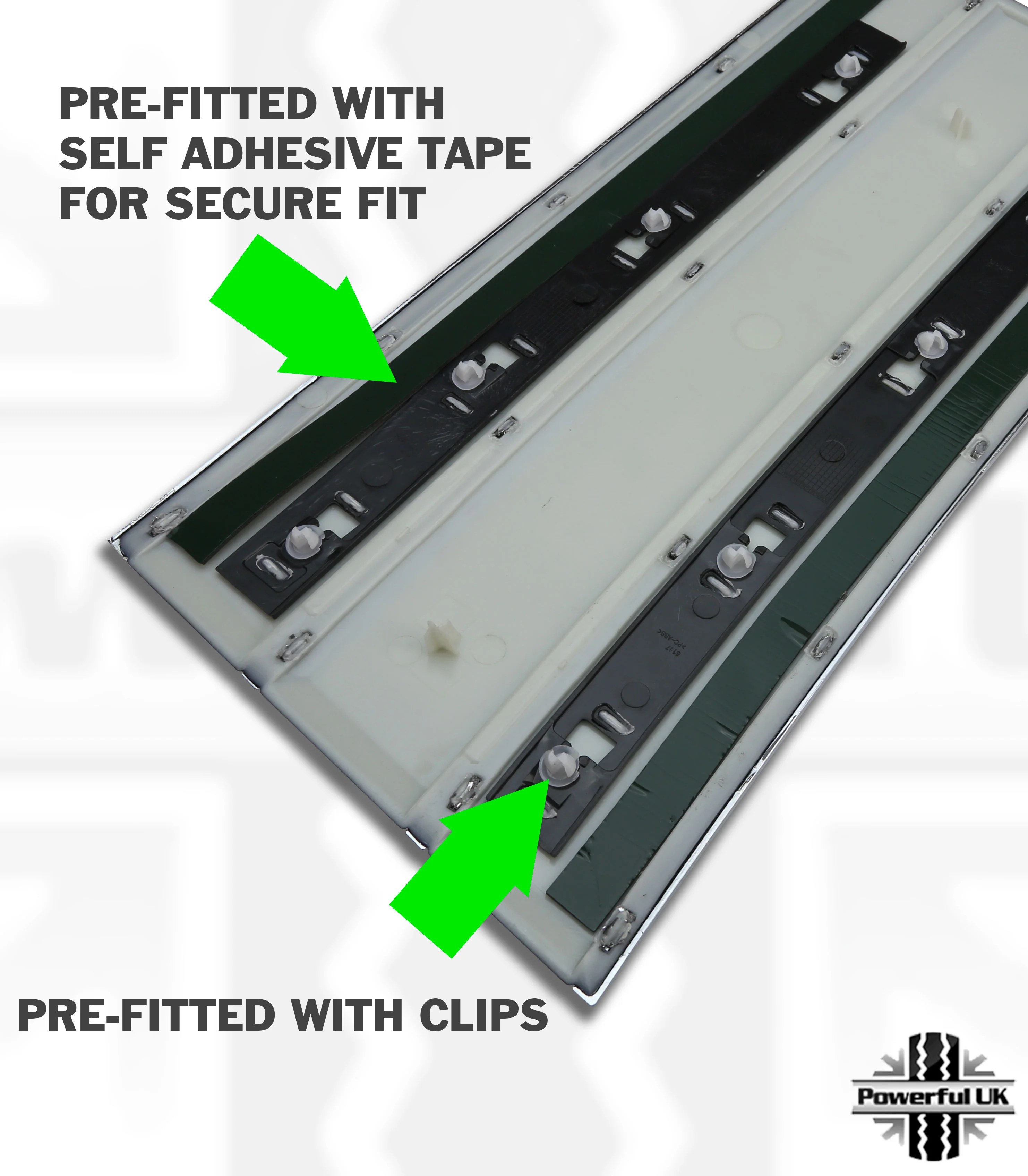 Facelift Style (4 Slats) Side Vents - Silver for Range Rover L405 2018 - Image 4
