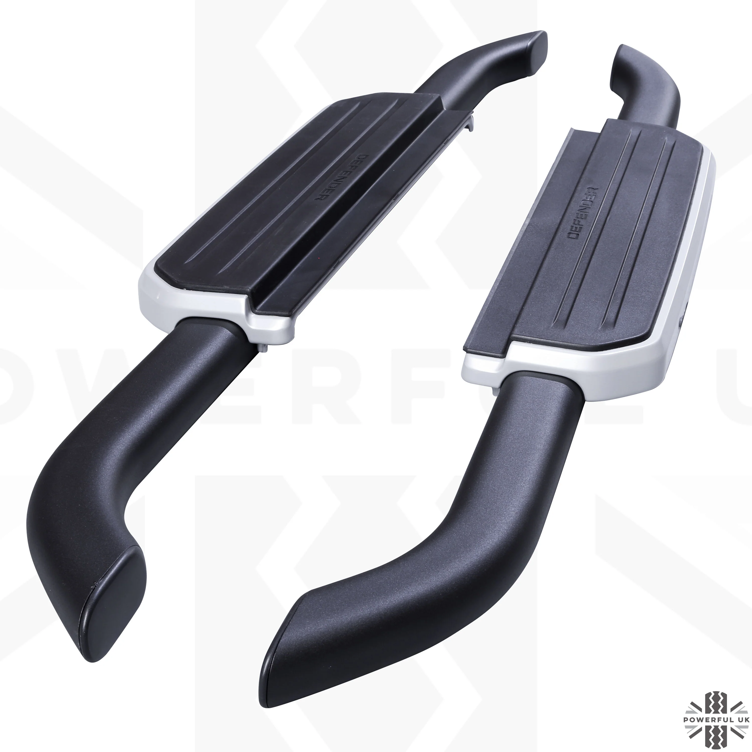 Fixed Side Steps (Genuine) + Extra Fitting Kit for Land Rover Defender L663 (90 Model) - Image 2