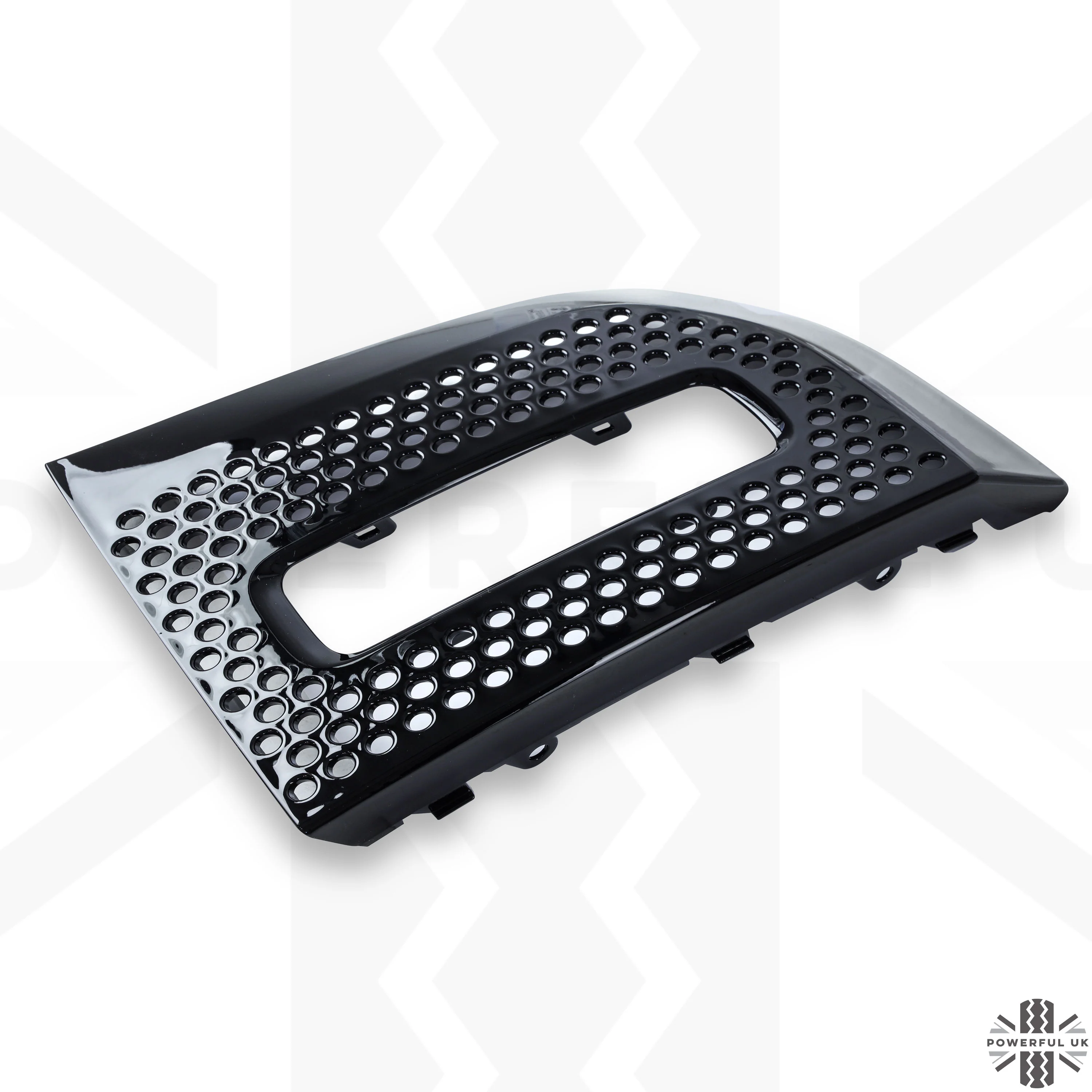 Fog Lamp Surround Grille for Land Rover Defender L663 - Gloss Black - RIGHT - Image 4
