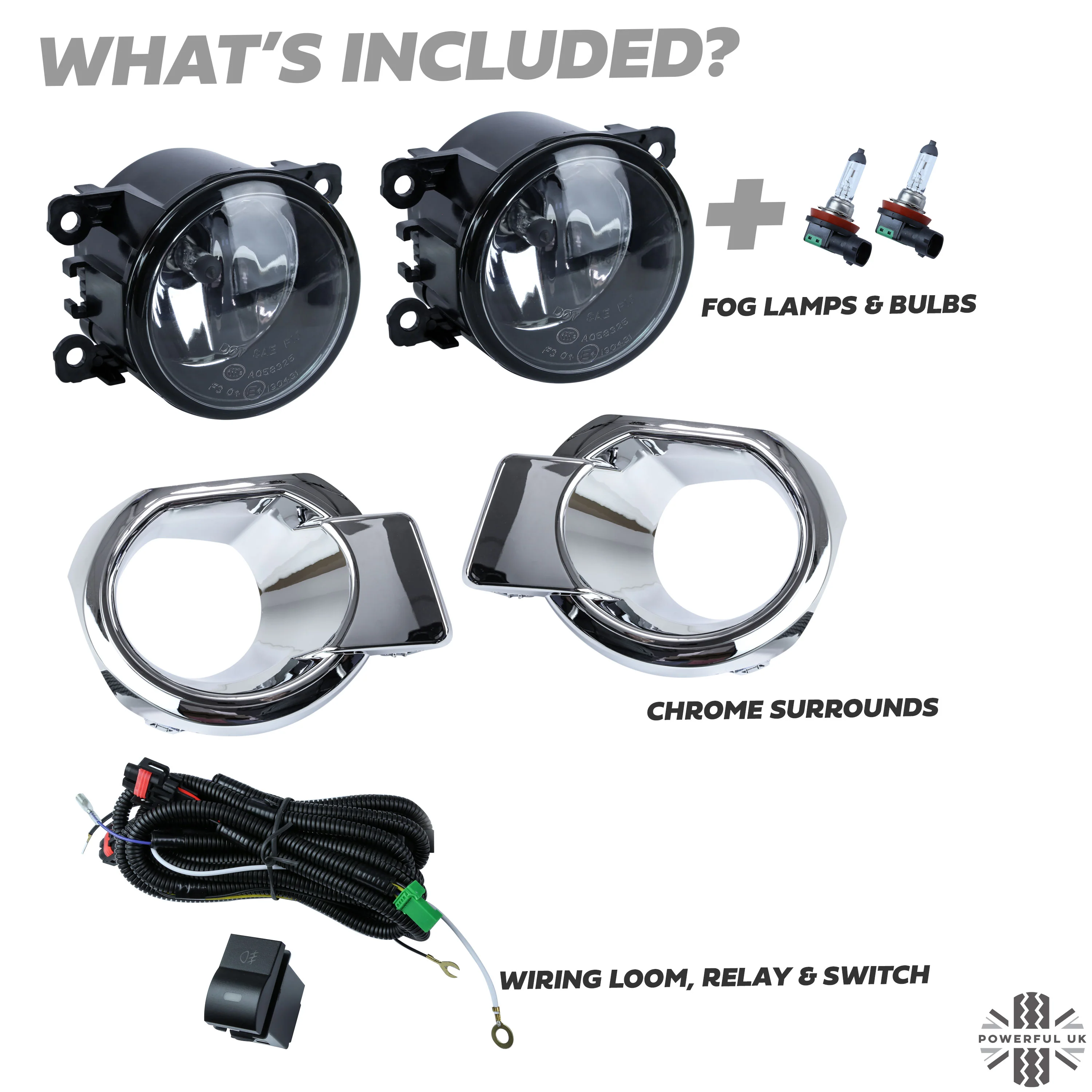 Fog Light Kit for Ford Ranger 2012-15 (T6) - Image 3