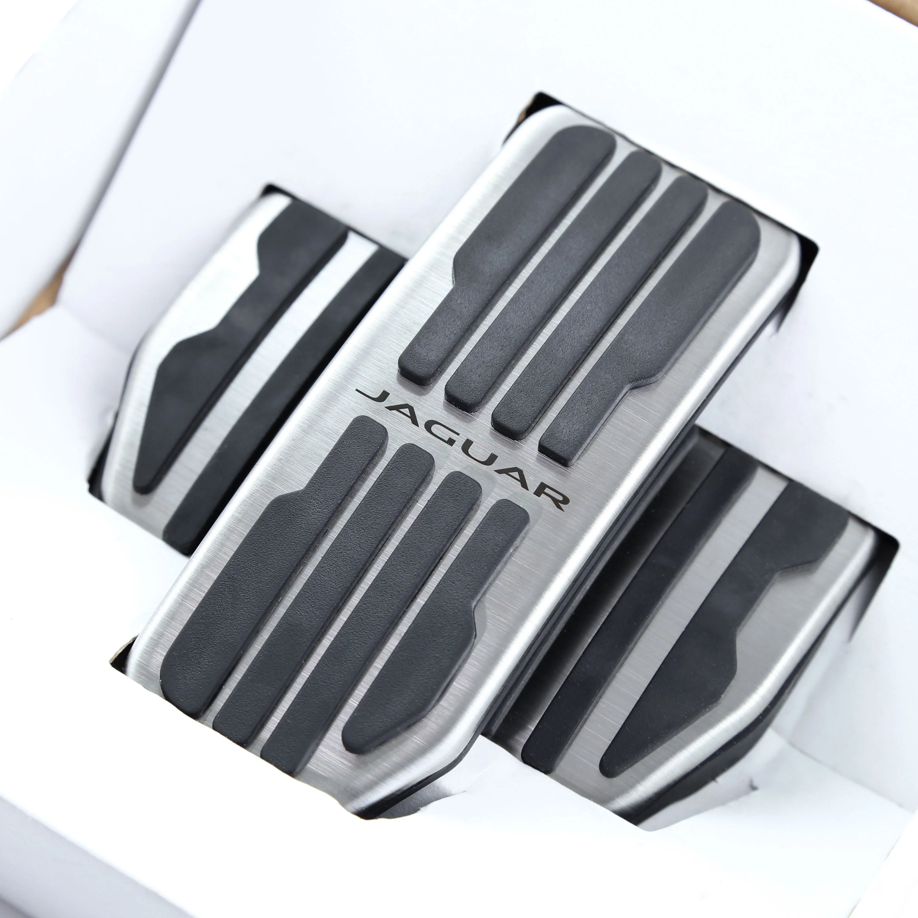 Foot Pedal Covers (With Logo) - Genuine - for Jaguar F-Pace - Image 4
