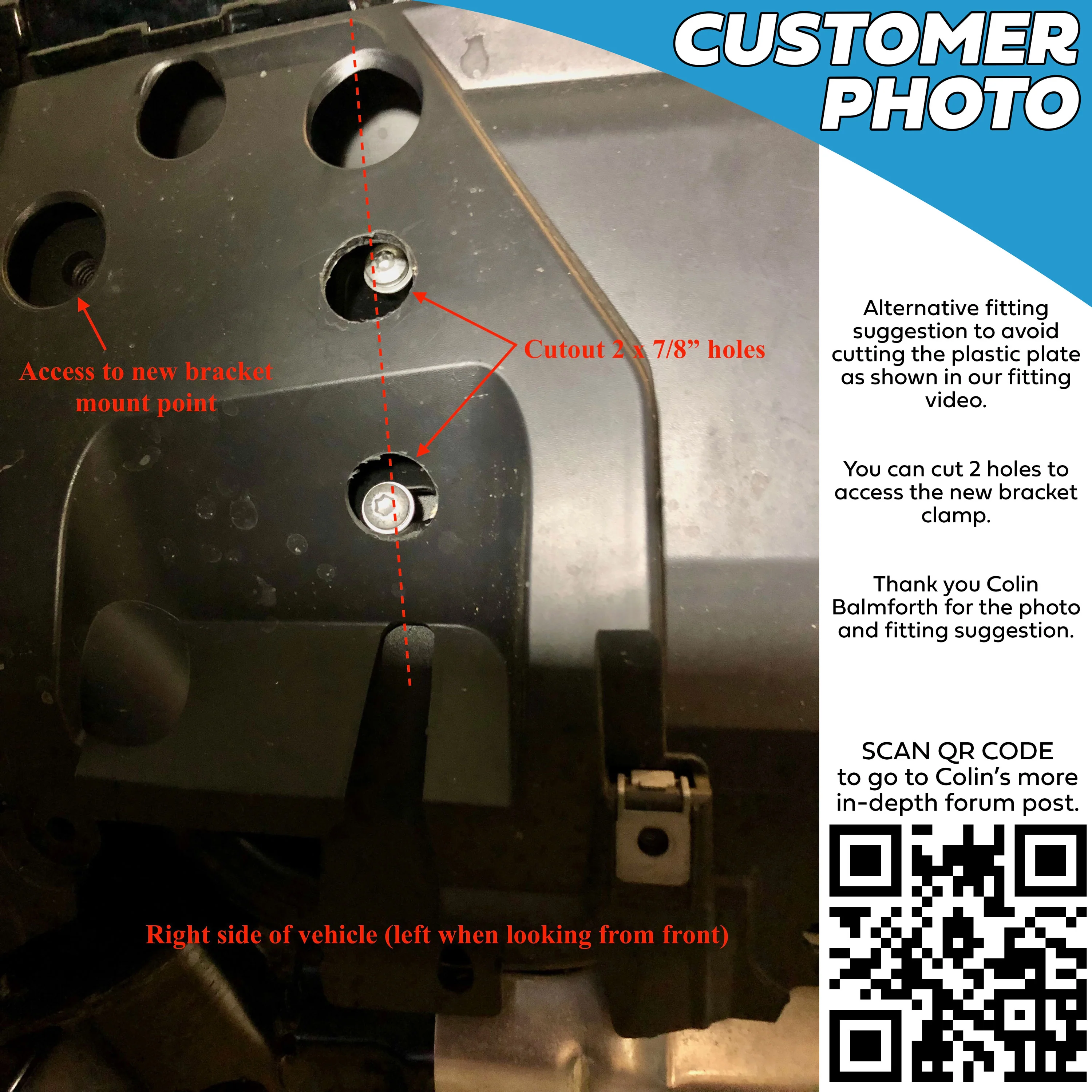 Front Aluminium Skid Plate (Aftermarket - Easy-Fit) for Land Rover Defender L663 - Silver - Image 11