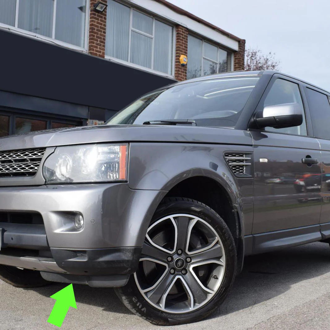 Front Bumper Air Deflector for Range Rover Sport 2010  - PAIR - Image 3