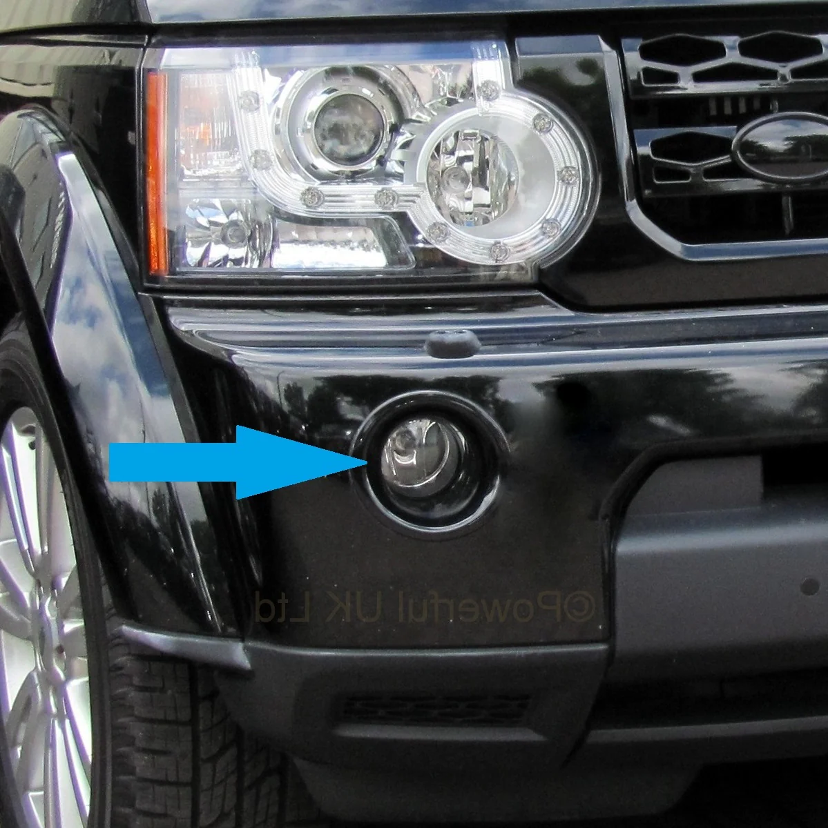 Front Bumper Fog Lamp Bezel - ABS - for Land Rover Discovery 4 2010-14 - RH - Image 4