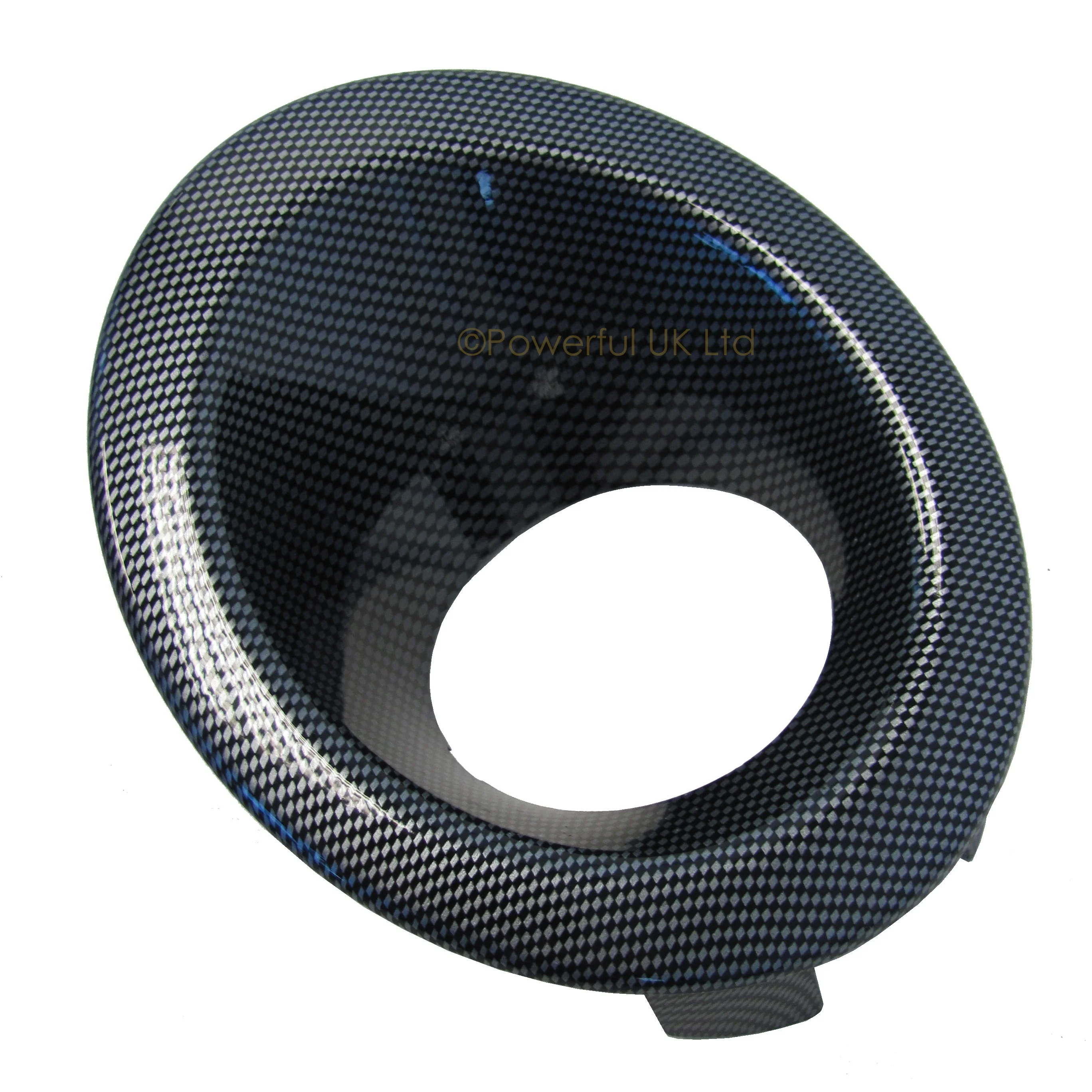 Front Bumper Fog Lamp Bezels in Carbon Effect for Land Rover Freelander 2 - PAIR - Image 2