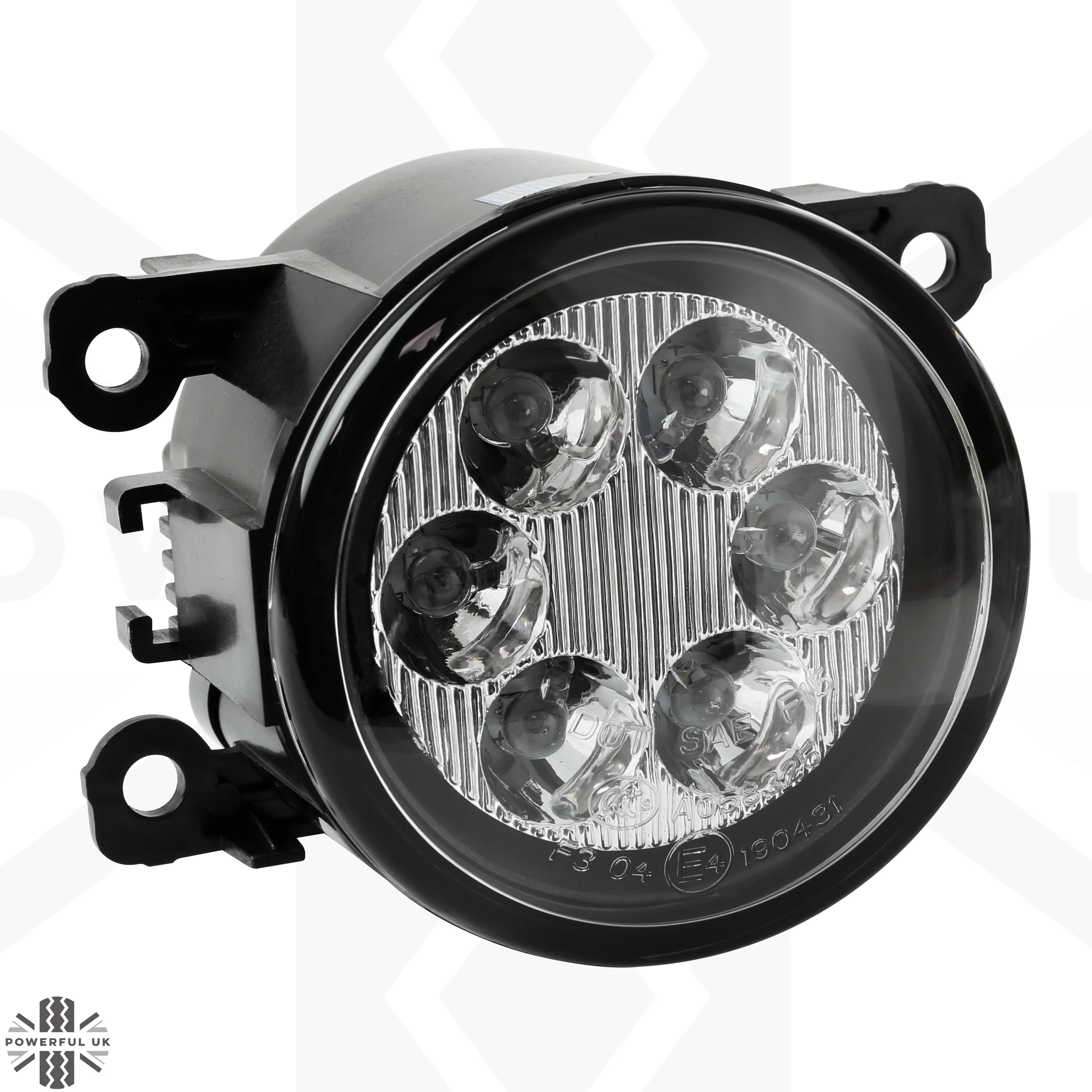 Front Bumper Fog Lamps LED (6 LED) for Land Rover Freelander 2 - PAIR - Image 5