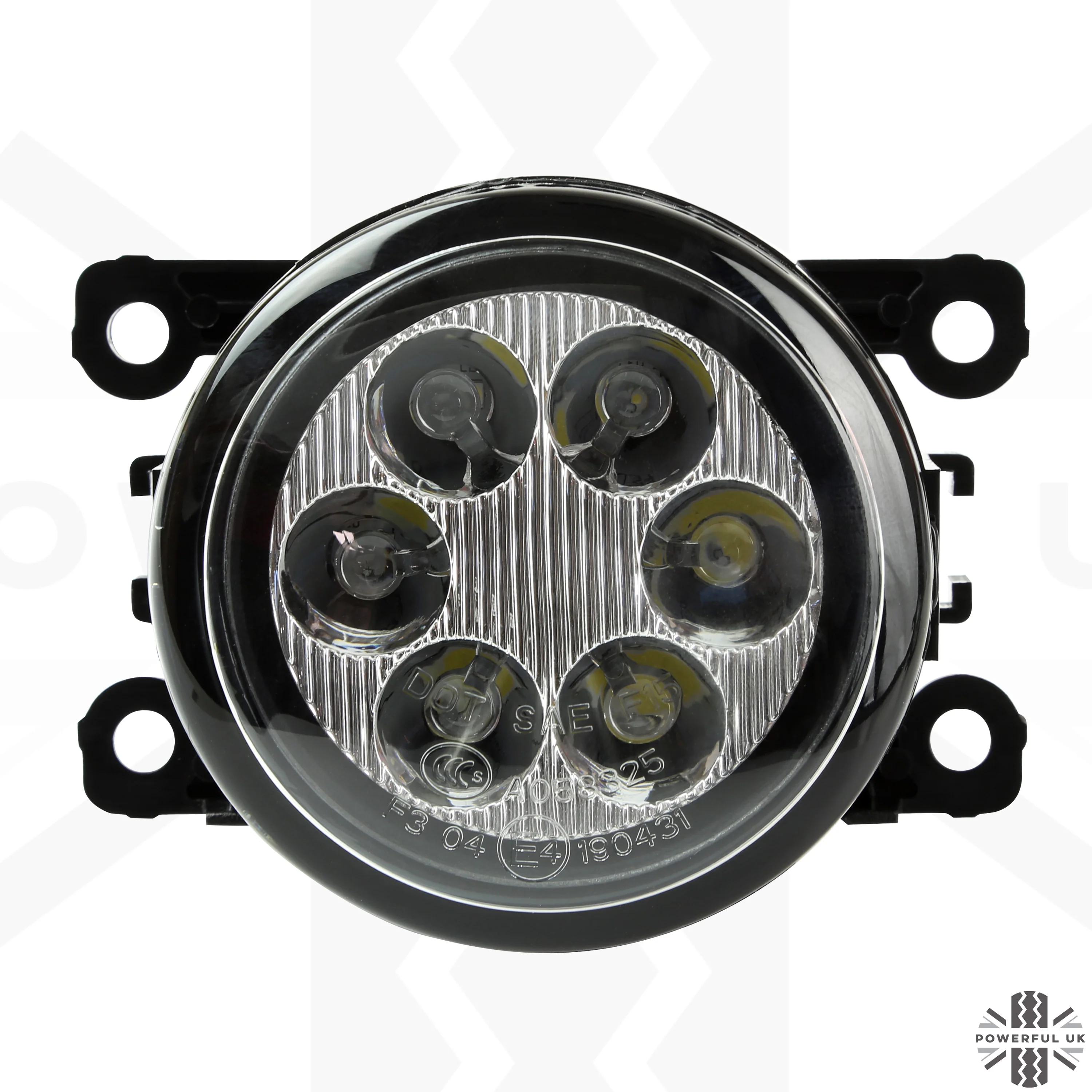 Front Bumper Fog Lamps LED (6 LED) for Range Rover Sport 2010 - PAIR - Image 4
