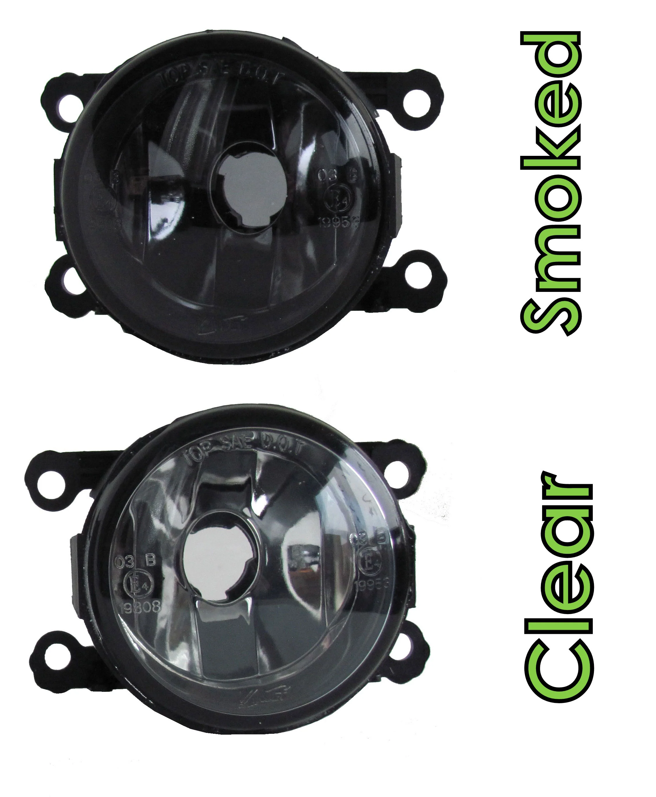 Front Bumper fog lamps - Smoked - for Land Rover Discovery 4 - Image 5
