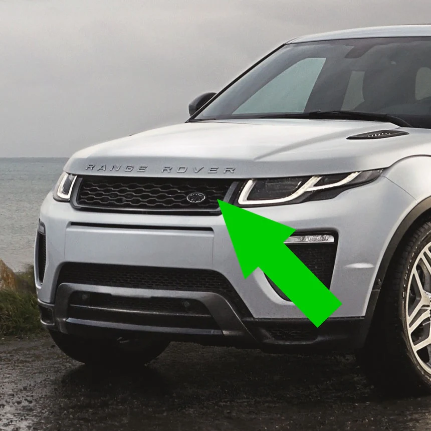 Front Grille - 2016 "Autobiography Style" - Gloss Black & Grey for Range Rover Evoque - Image 5