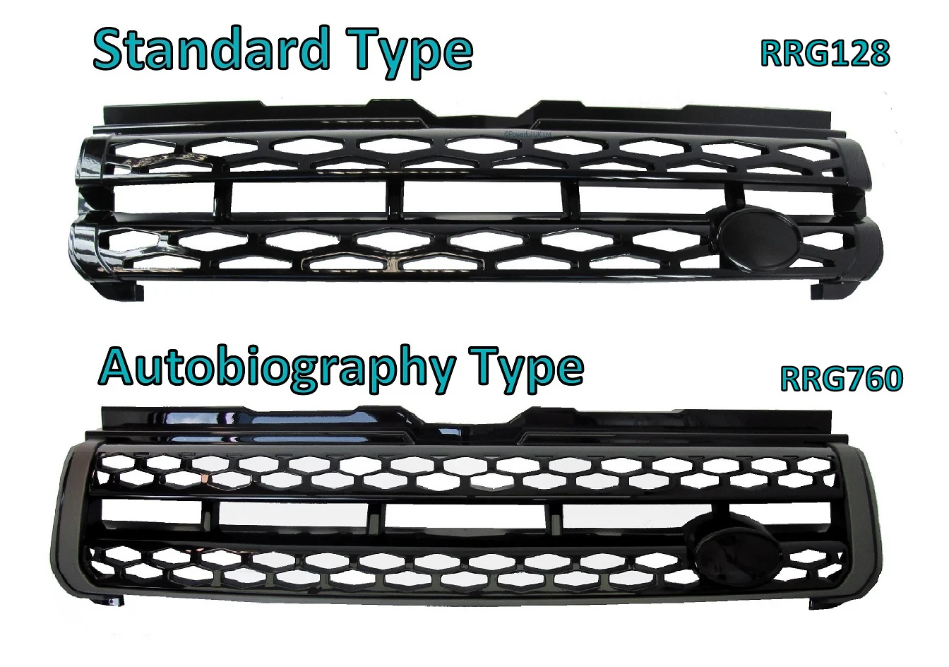 Front Grille - Autobiography Style - Black & Silver for Range Rover Evoque - Image 7
